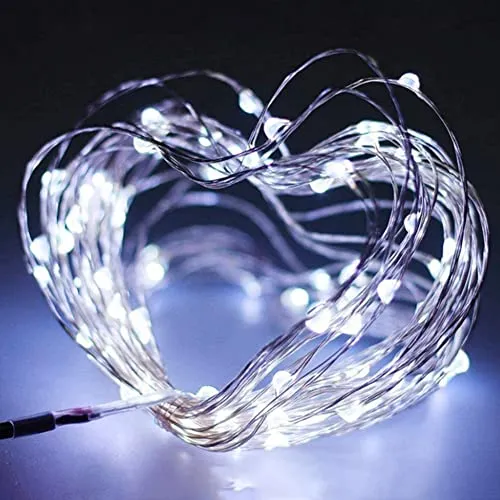 owwasd [2 pezzi Catena luminosa solare per esterni, 14 m, 120 LED, per esterni, resistente alle intemperie, per balcone, alberi,