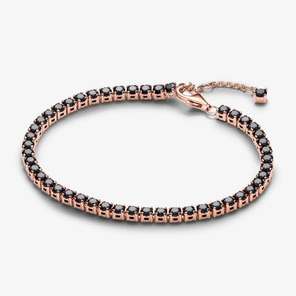 Pandora Bracciale Tennis con Pietre Nere