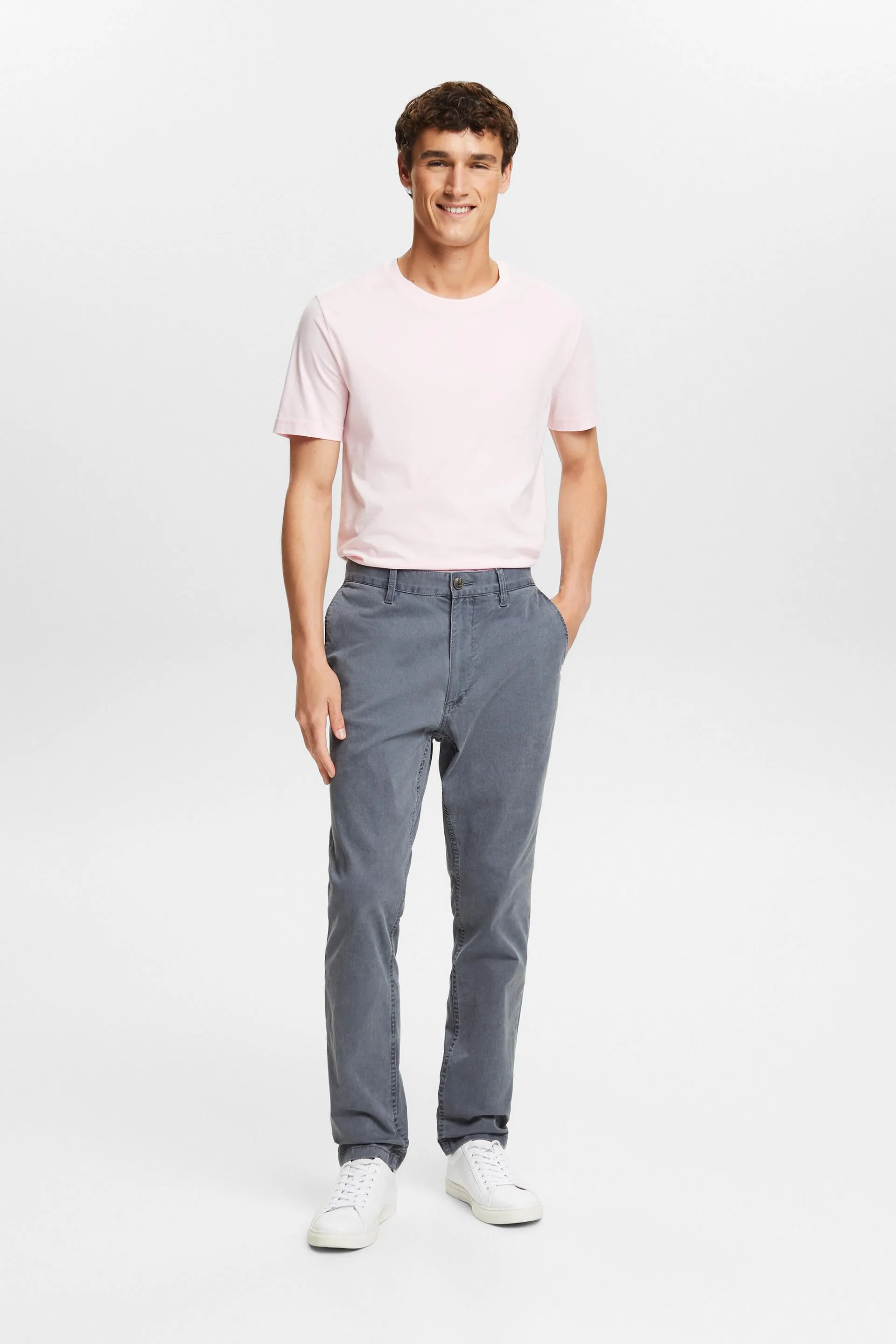 Pantaloni chino lavati