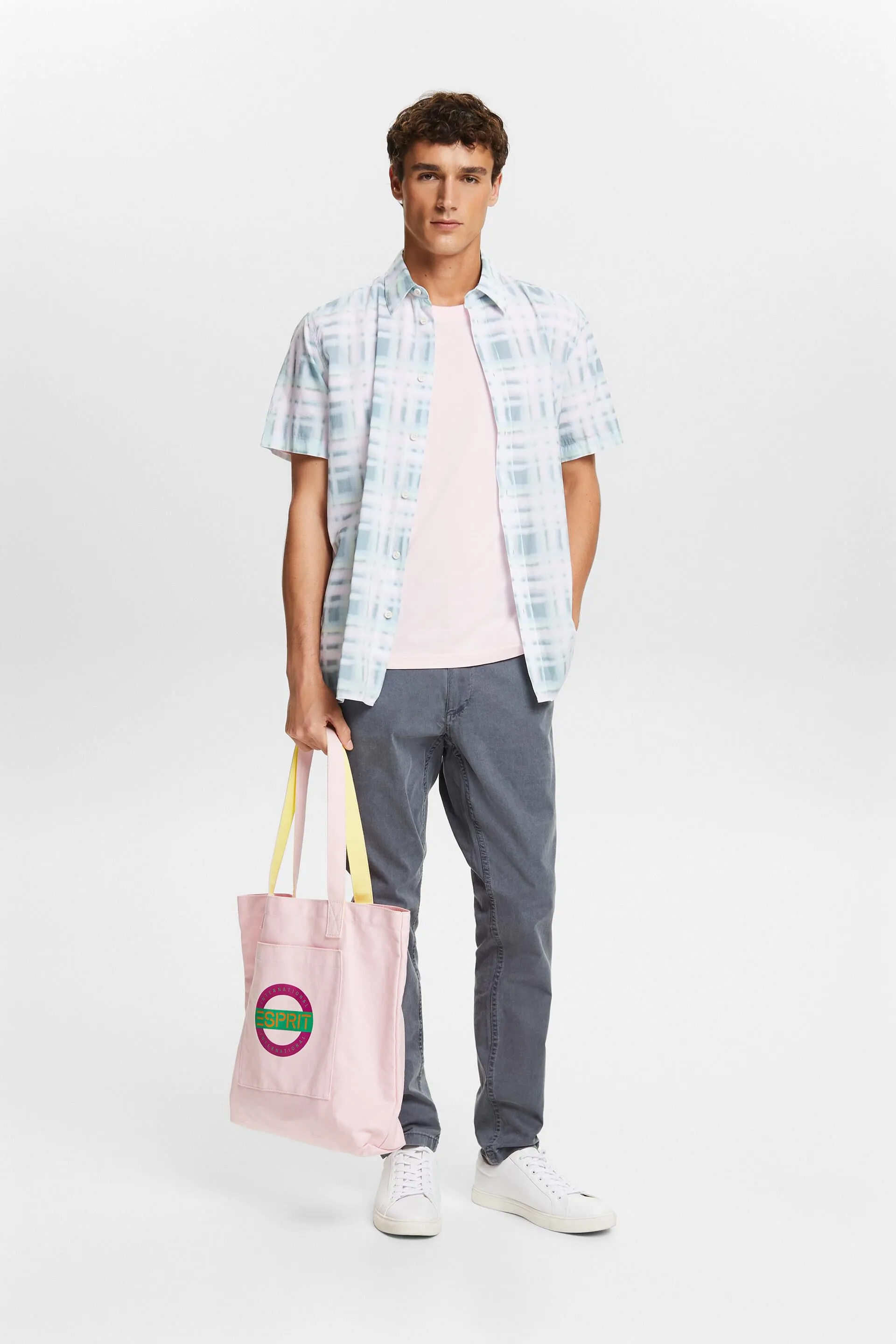Pantaloni chino lavati