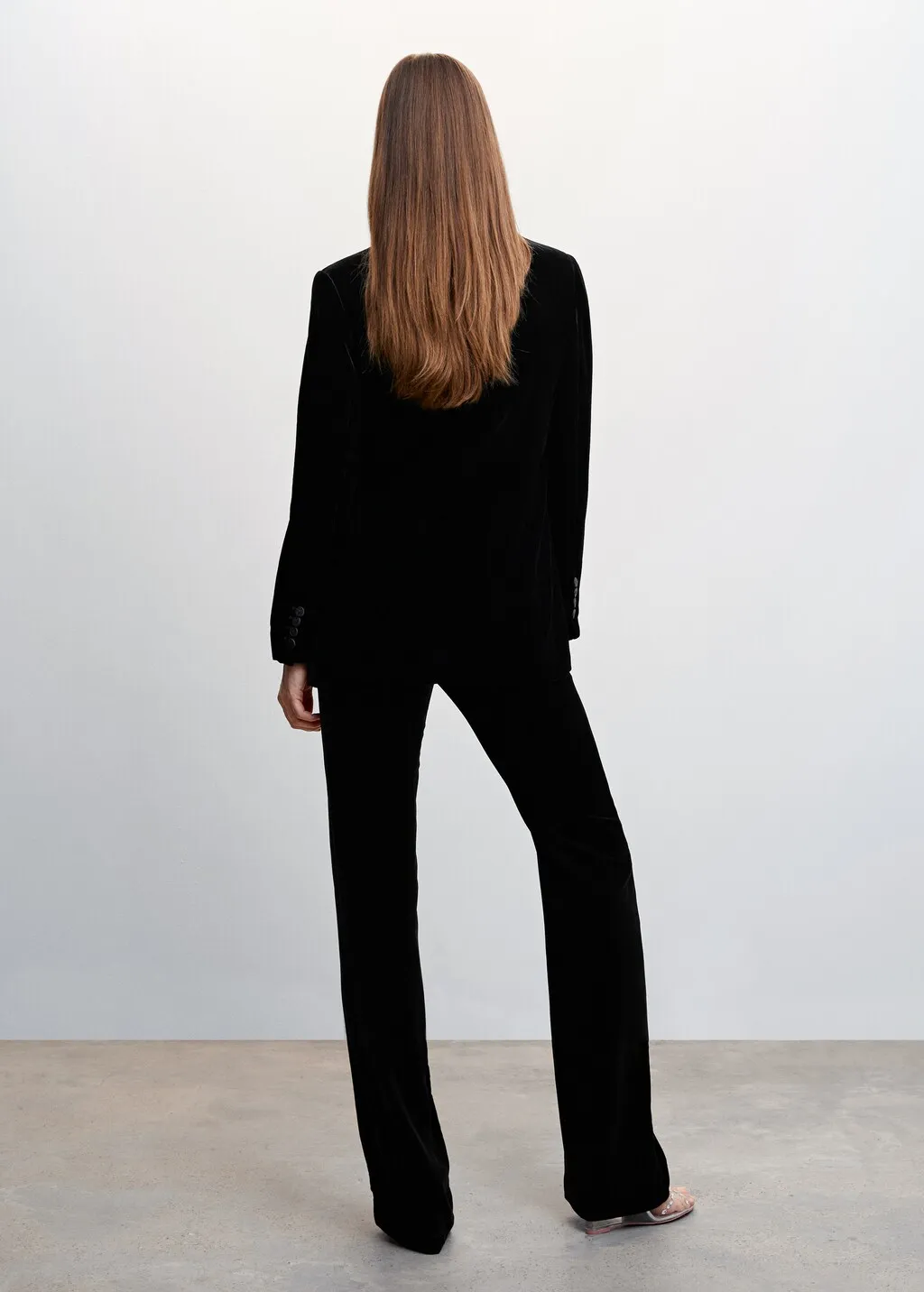 Pantaloni completo velluto