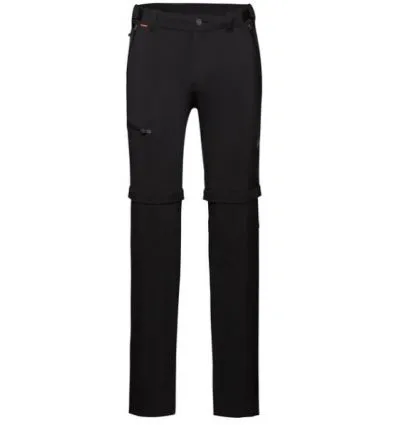 Pantaloni da trekking Mammut Runbold Zip Off Pants (nero) uomo