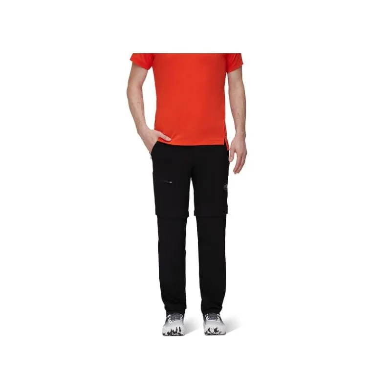 Pantaloni da trekking Mammut Runbold Zip Off Pants (nero) uomo