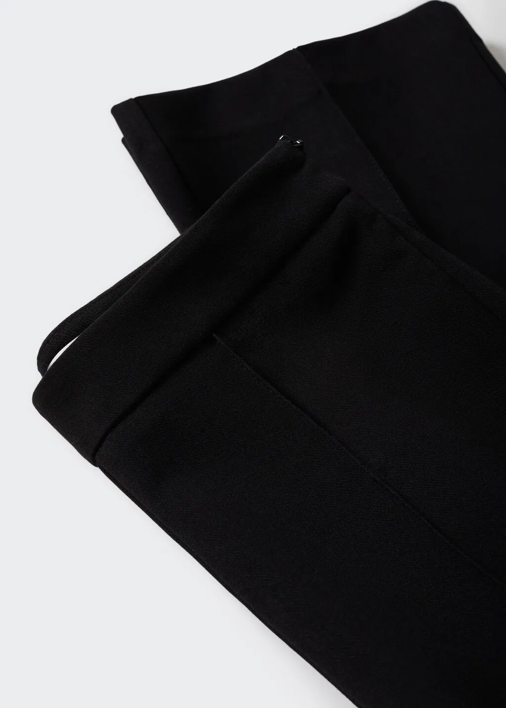 Pantaloni flare crop
