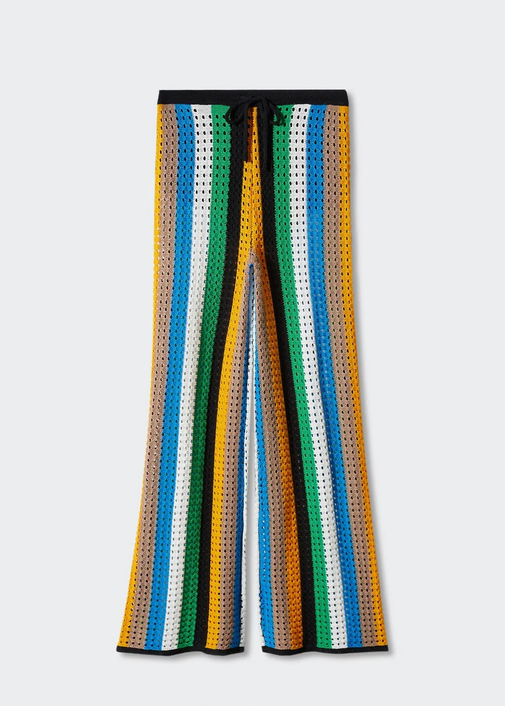 Pantaloni maglia traforata