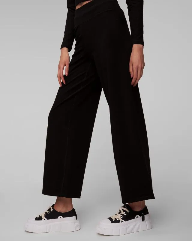 Pantaloni neri da trekking da donna Casall Studio Pants