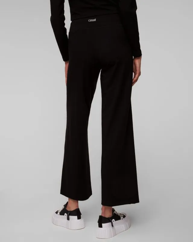 Pantaloni neri da trekking da donna Casall Studio Pants