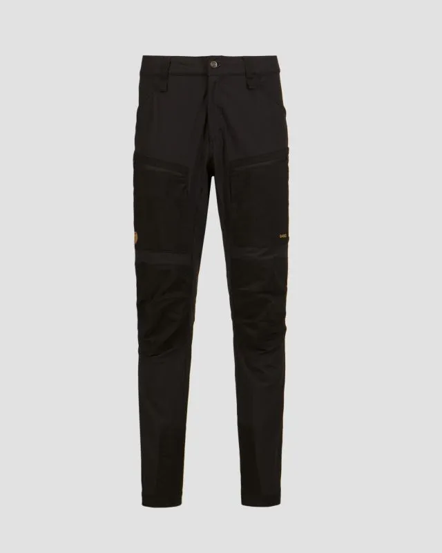 Pantaloni neri da trekking da uomo Fjallraven Keb Agile Trousers M