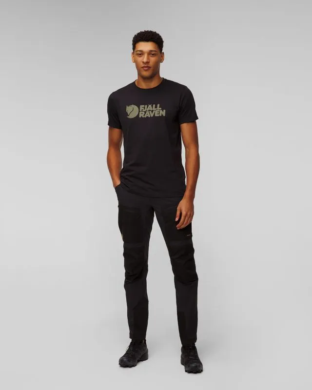 Pantaloni neri da trekking da uomo Fjallraven Keb Agile Trousers M