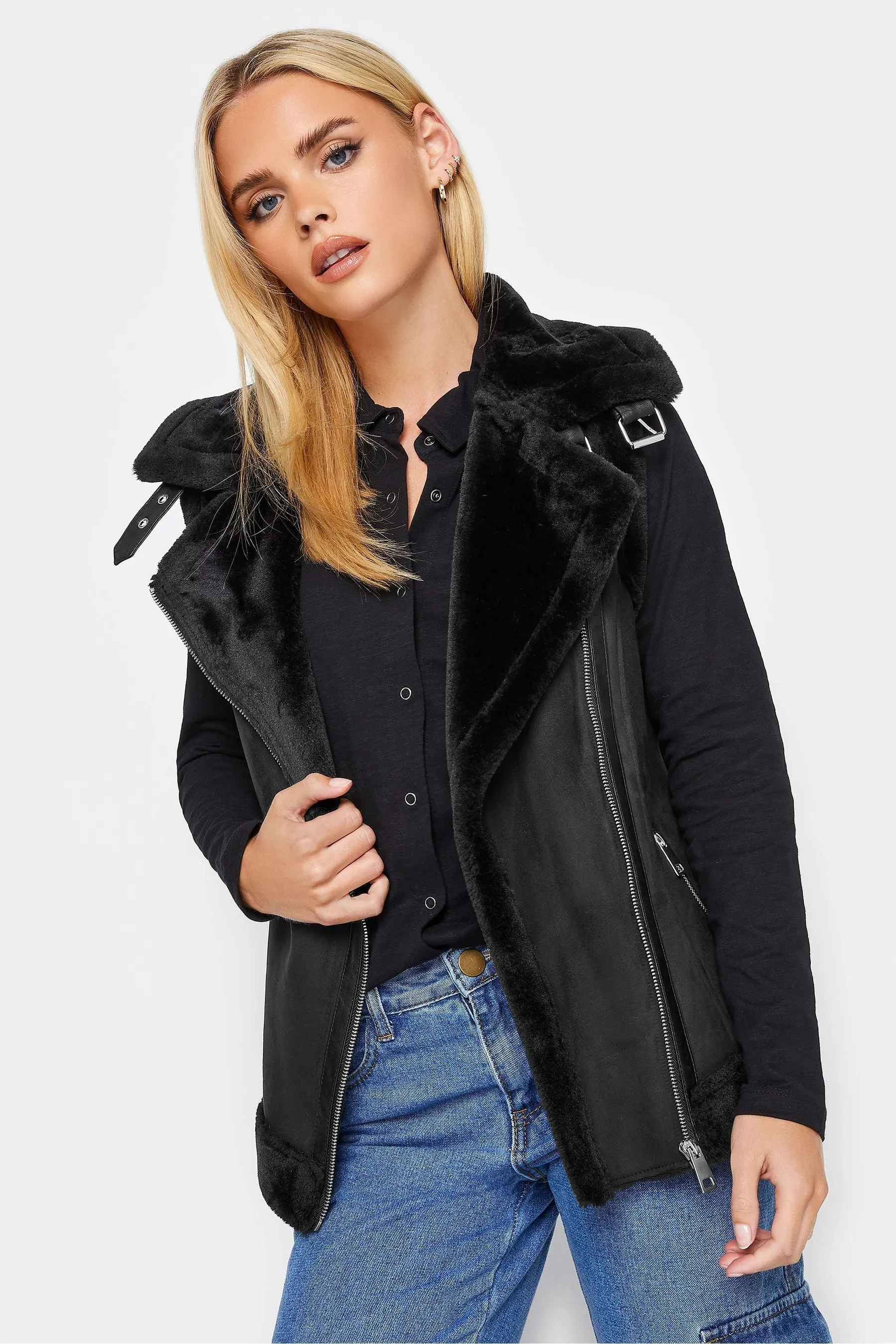 PixieGirl Petite - Gilet stile aviatore
