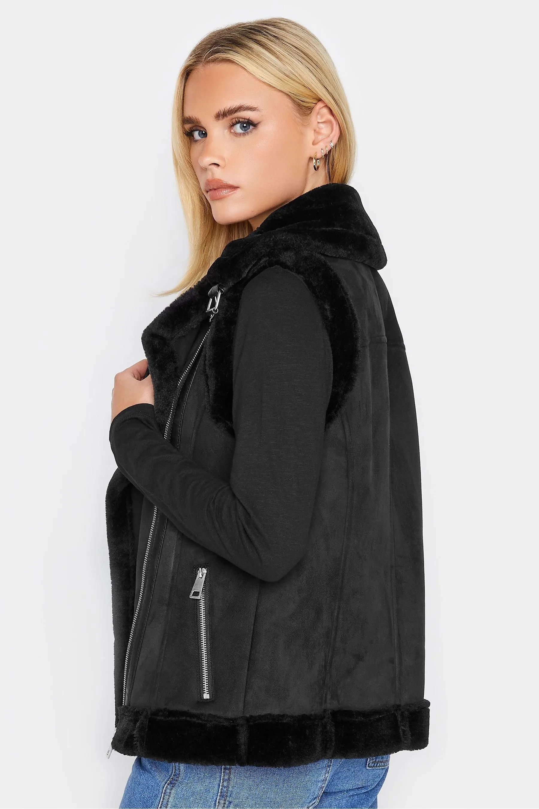 PixieGirl Petite - Gilet stile aviatore