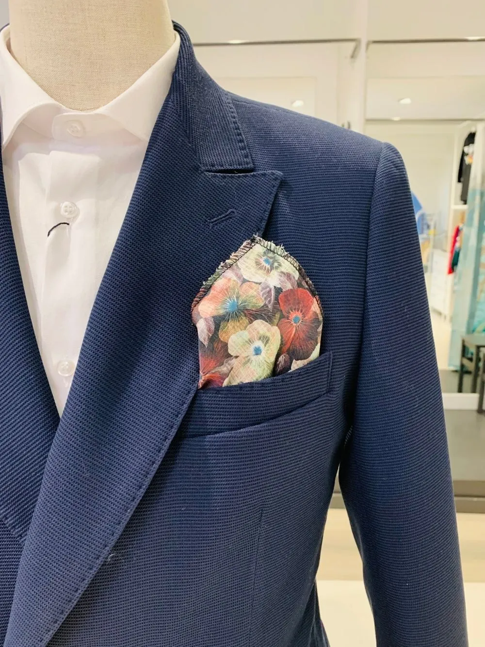 Pochette fiori grandi