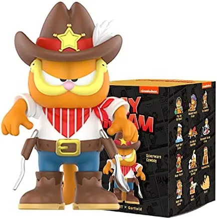 POP MART Garfield Dream Series-3PC Personaggio Pop Personaggio Casuale Personaggio d'Azione Figura Giocattolo da Collezione Figu