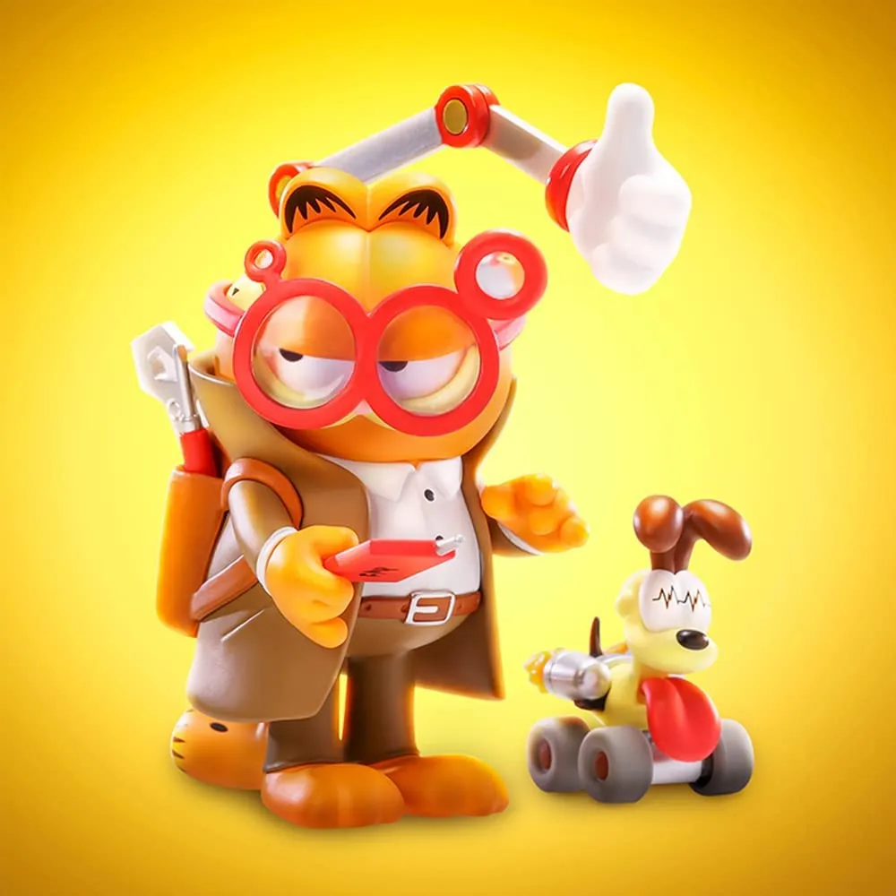 POP MART Garfield Dream Series-3PC Personaggio Pop Personaggio Casuale Personaggio d'Azione Figura Giocattolo da Collezione Figu