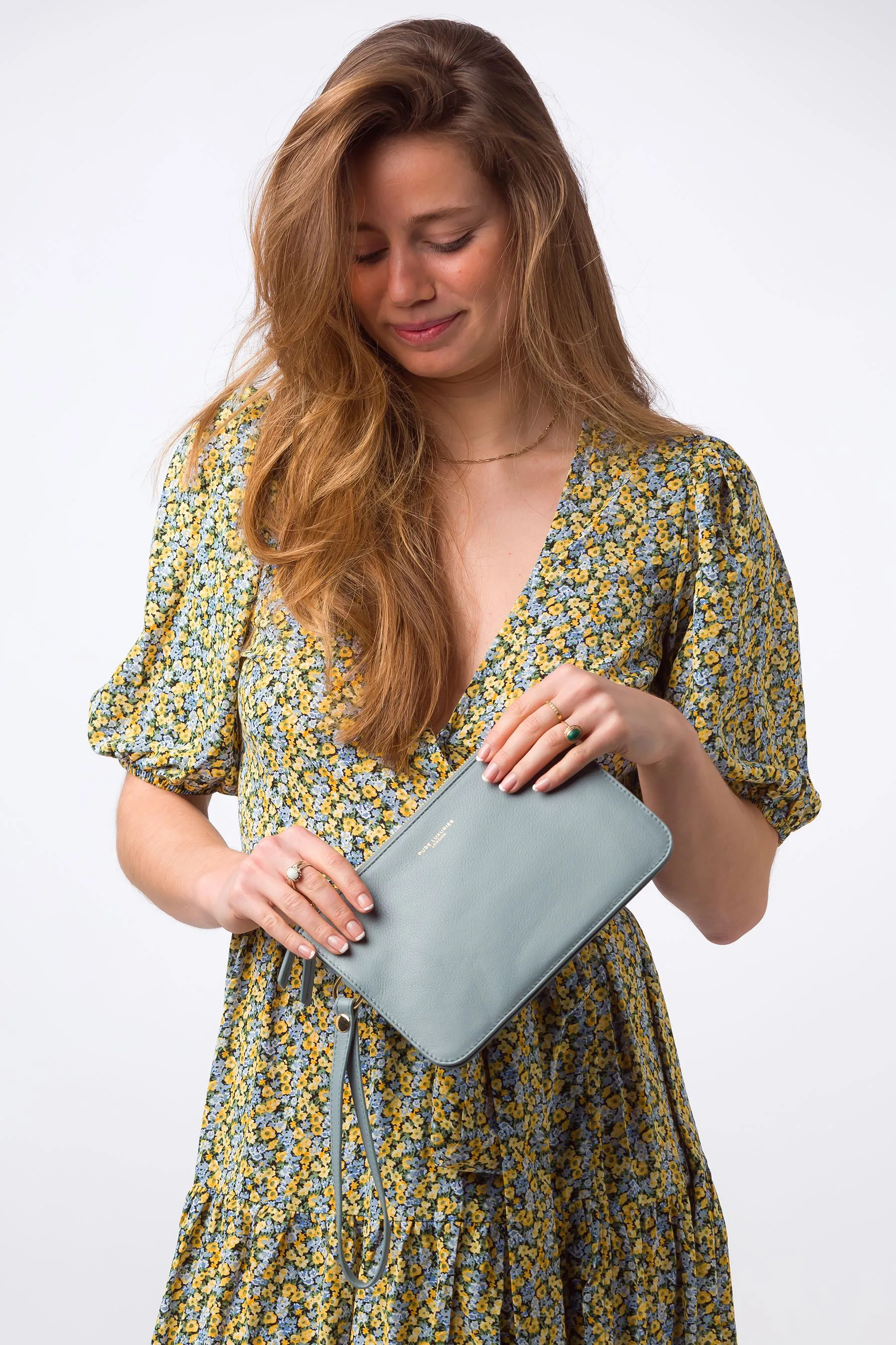 Pure Luxuries London - Addison - Borsa con pochette in pelle nappa