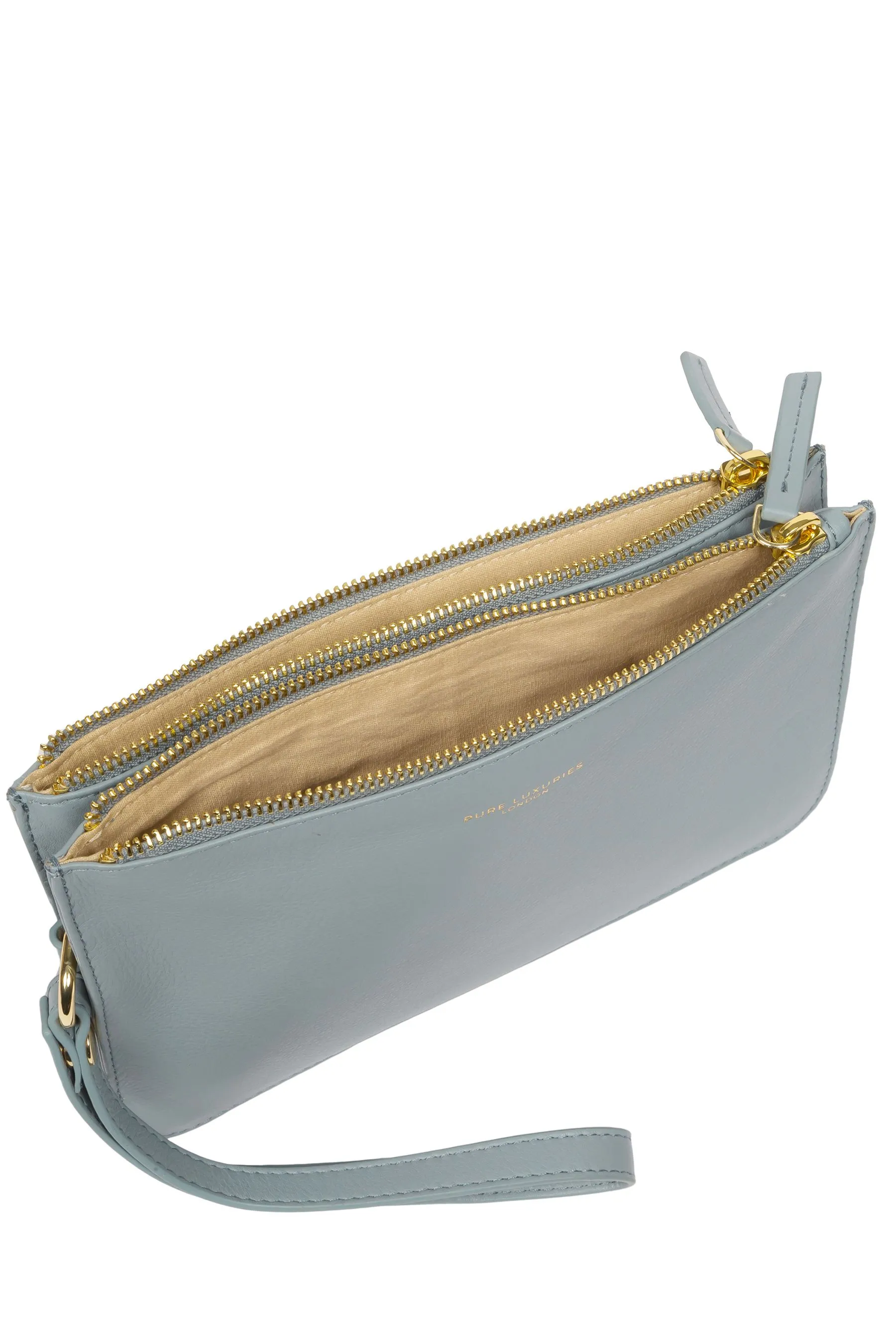 Pure Luxuries London - Addison - Borsa con pochette in pelle nappa
