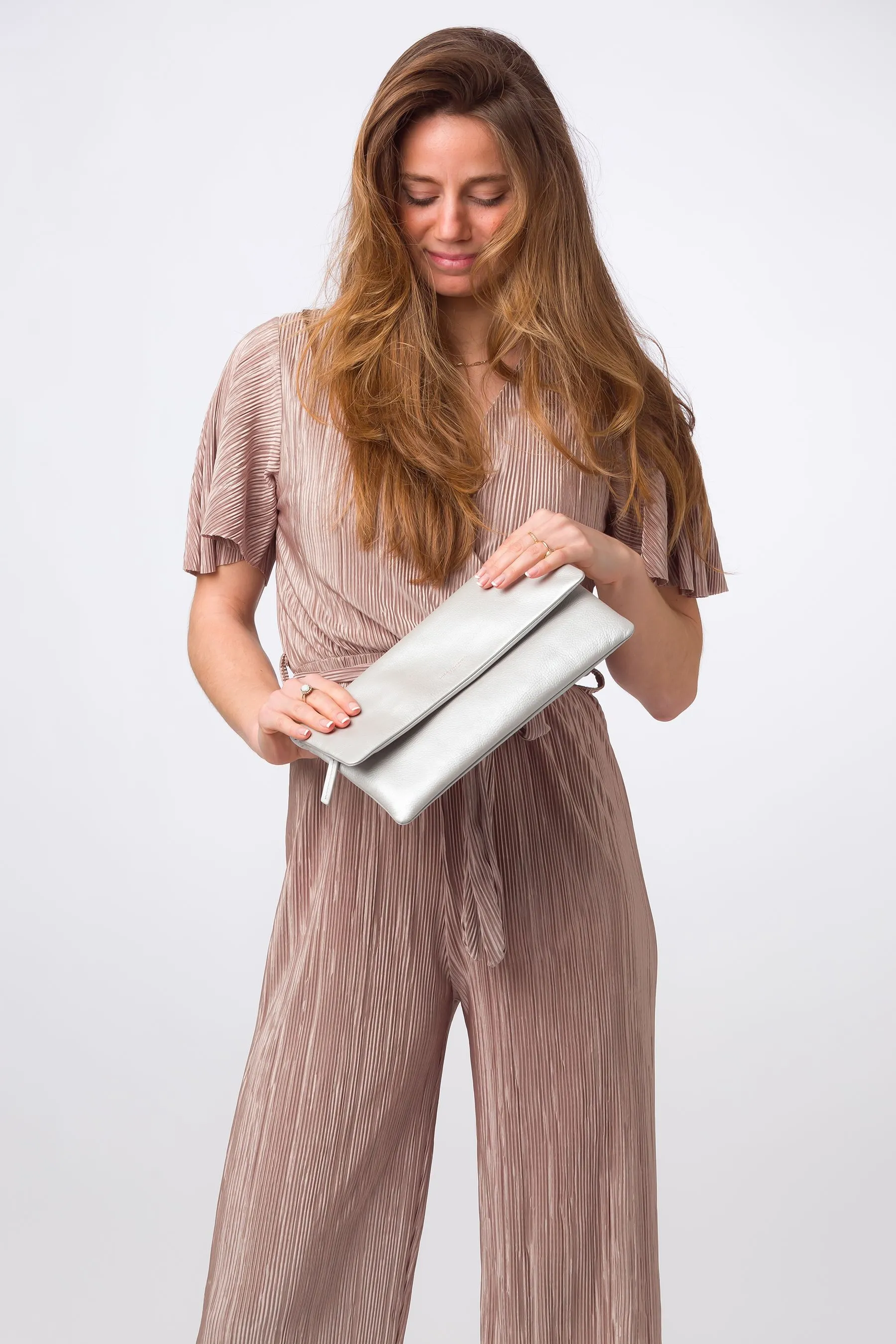 Pure Luxuries London - Amelia - Pochette in pelle Borsa