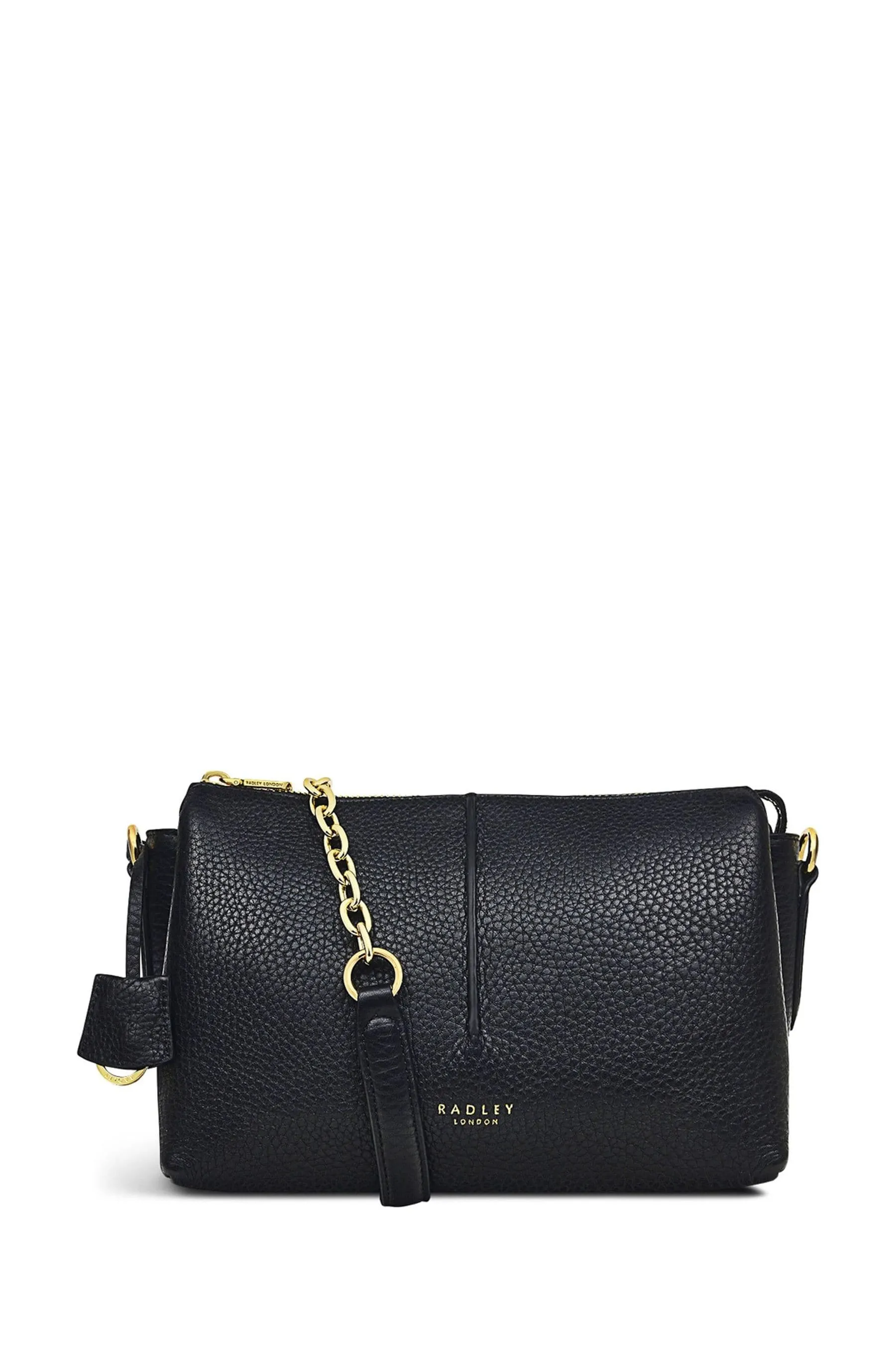 Radley London Hillgate Place - Borsa a tracolla piccola con catena e zip