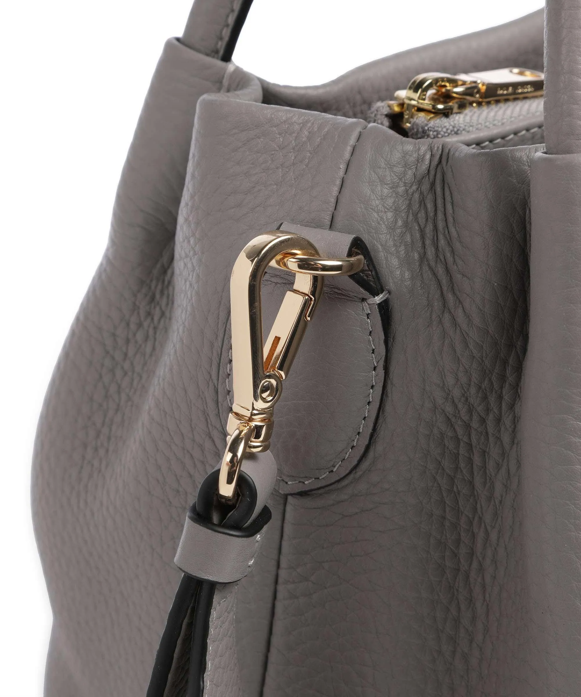  Radley London Ivydale Road Borsa a mano pelle di vacchetta grana grigio  