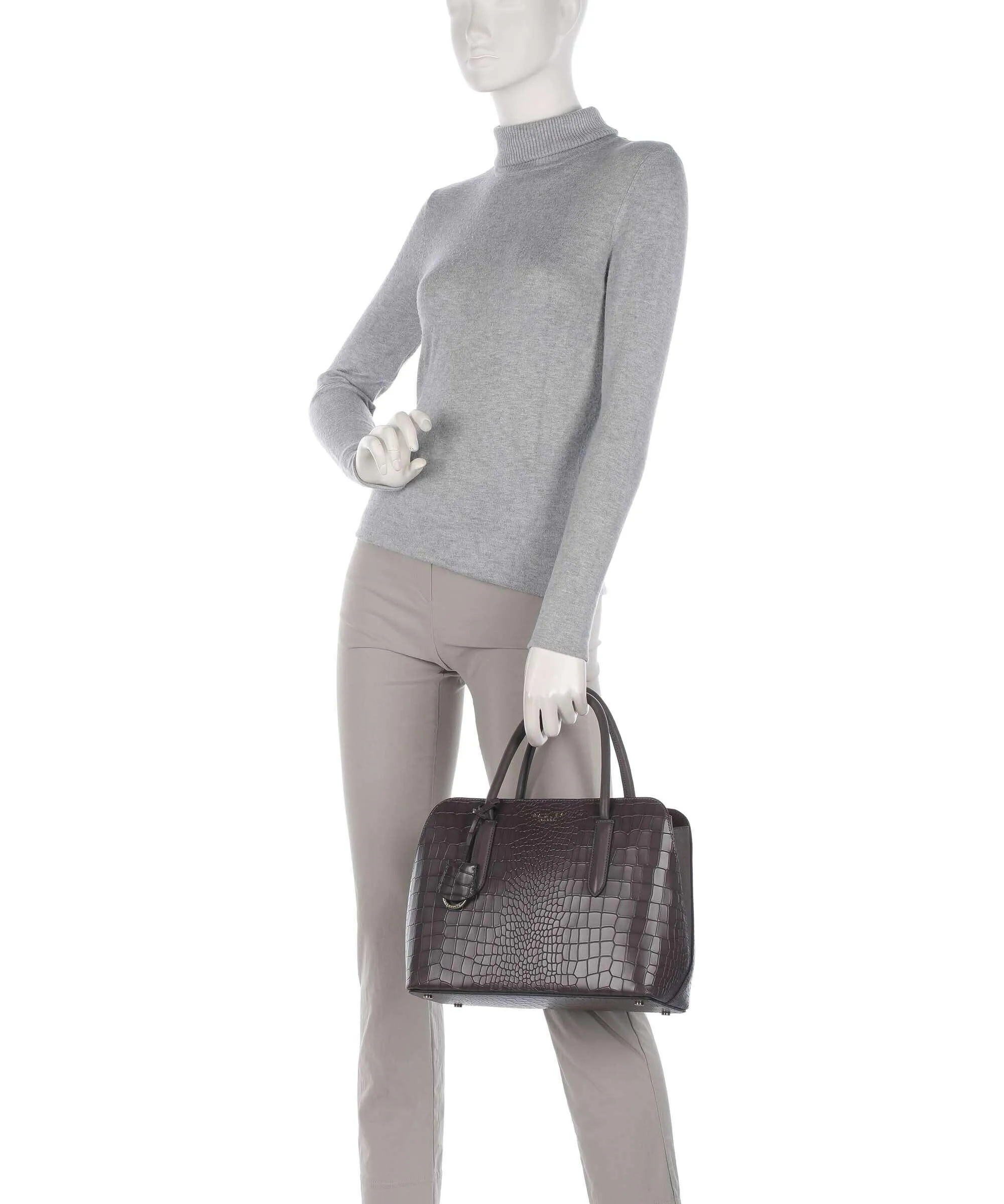  Radley London Liverpool Street 2.0 Borsa a mano pelle bovina grigio scuro  
