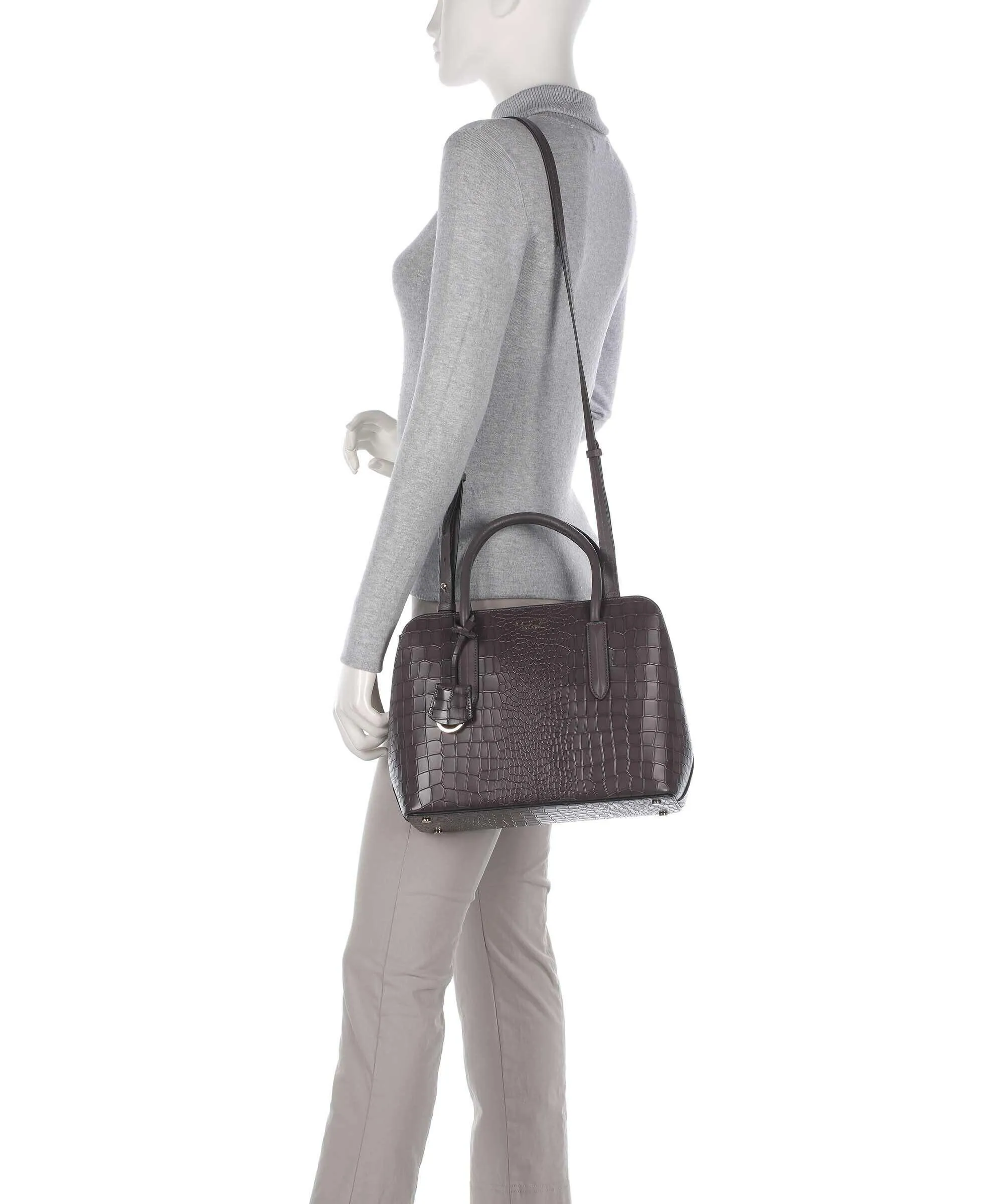  Radley London Liverpool Street 2.0 Borsa a mano pelle bovina grigio scuro  