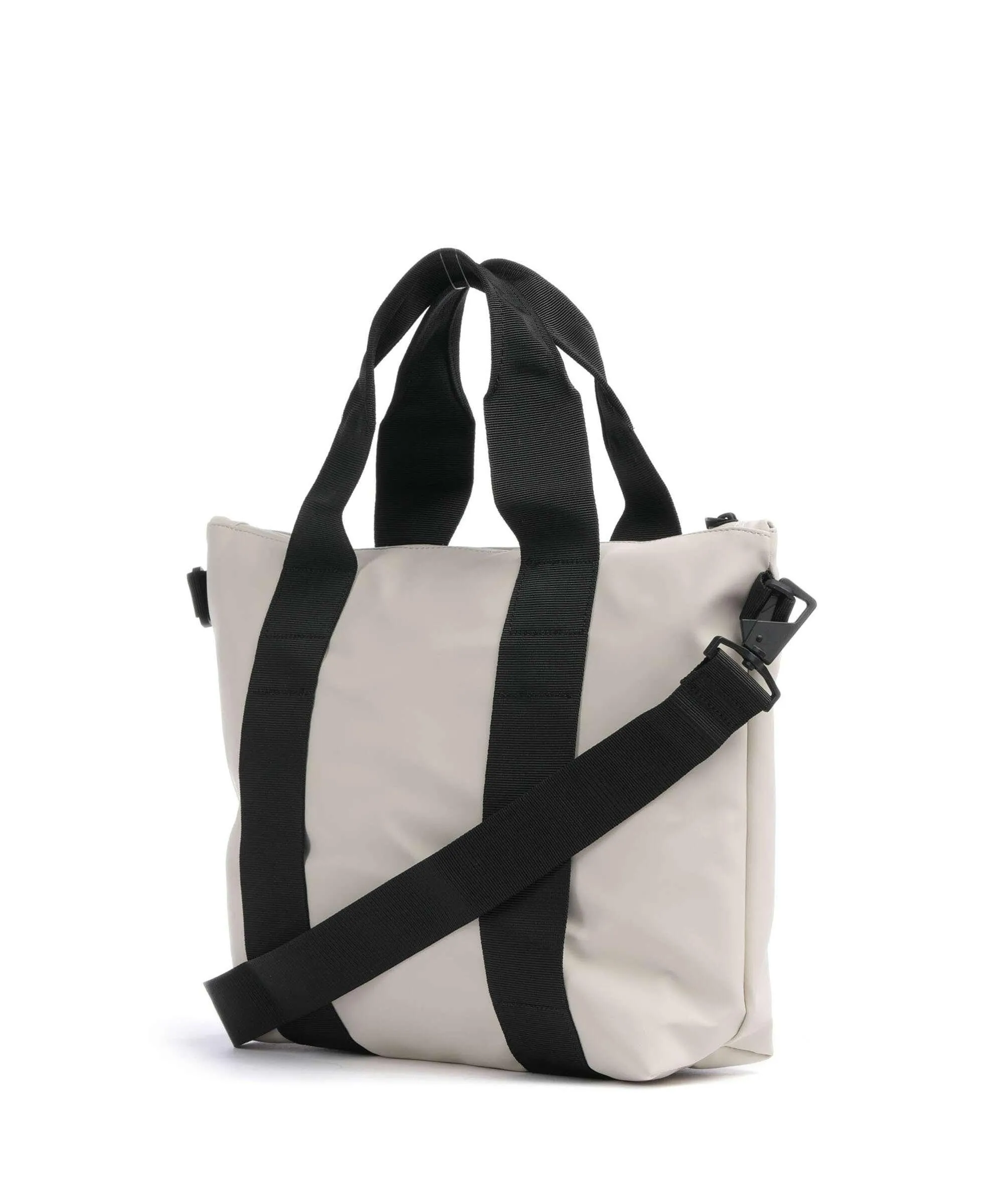  Rains Micro Borsa shopper poliestere, poliuretano avorio  
