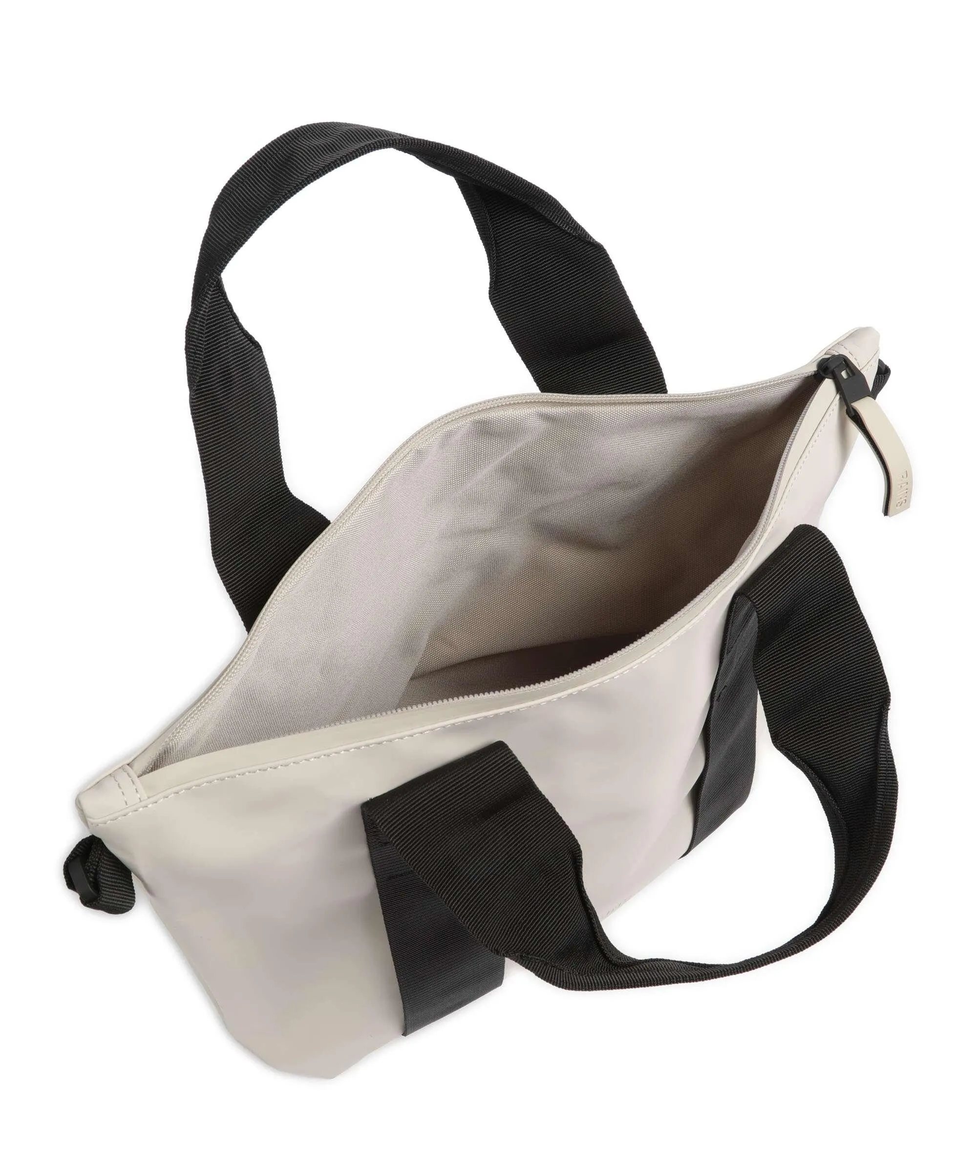  Rains Micro Borsa shopper poliestere, poliuretano avorio  