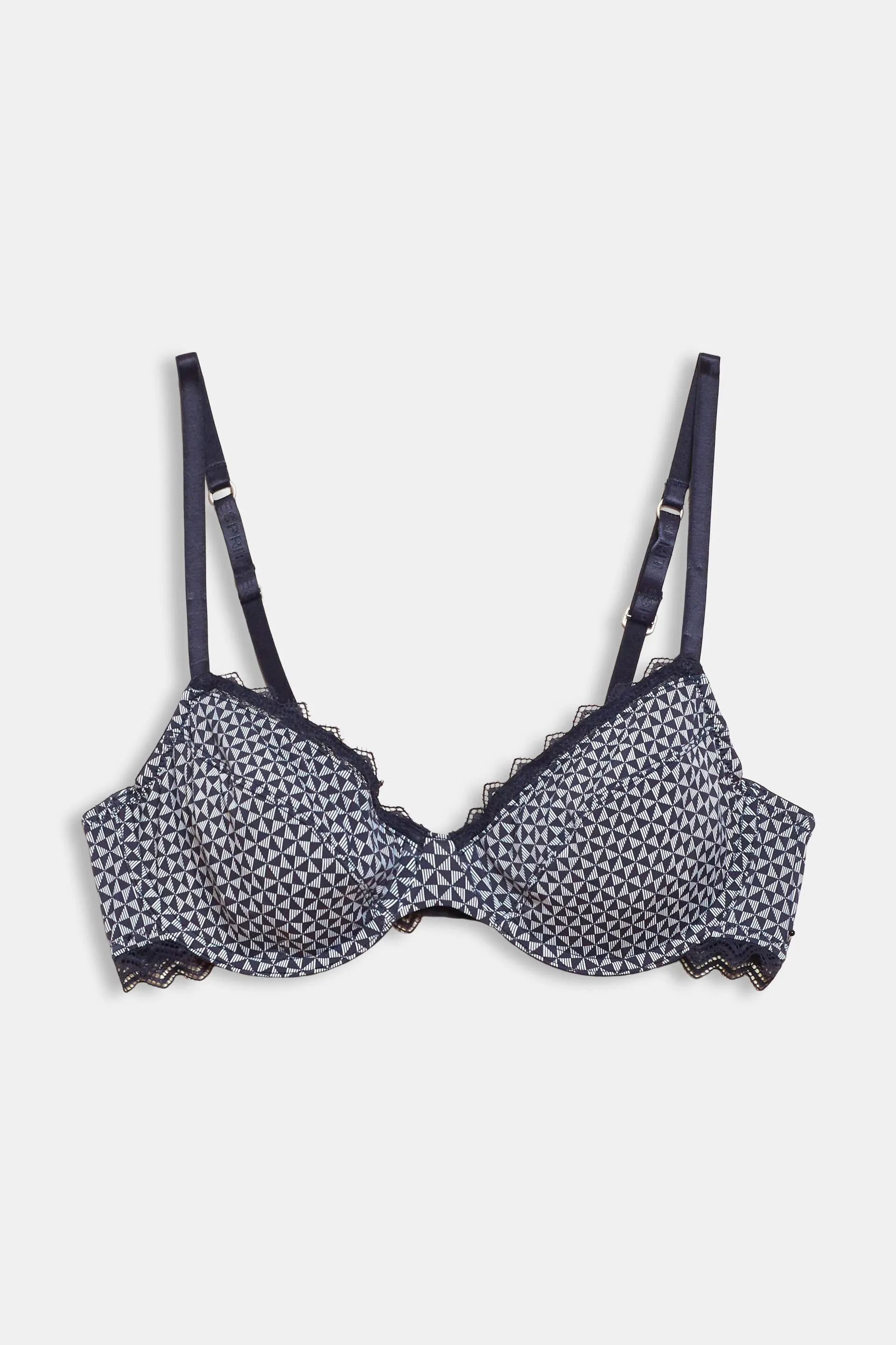 Reggiseno con ferretto con inserto in pizzo