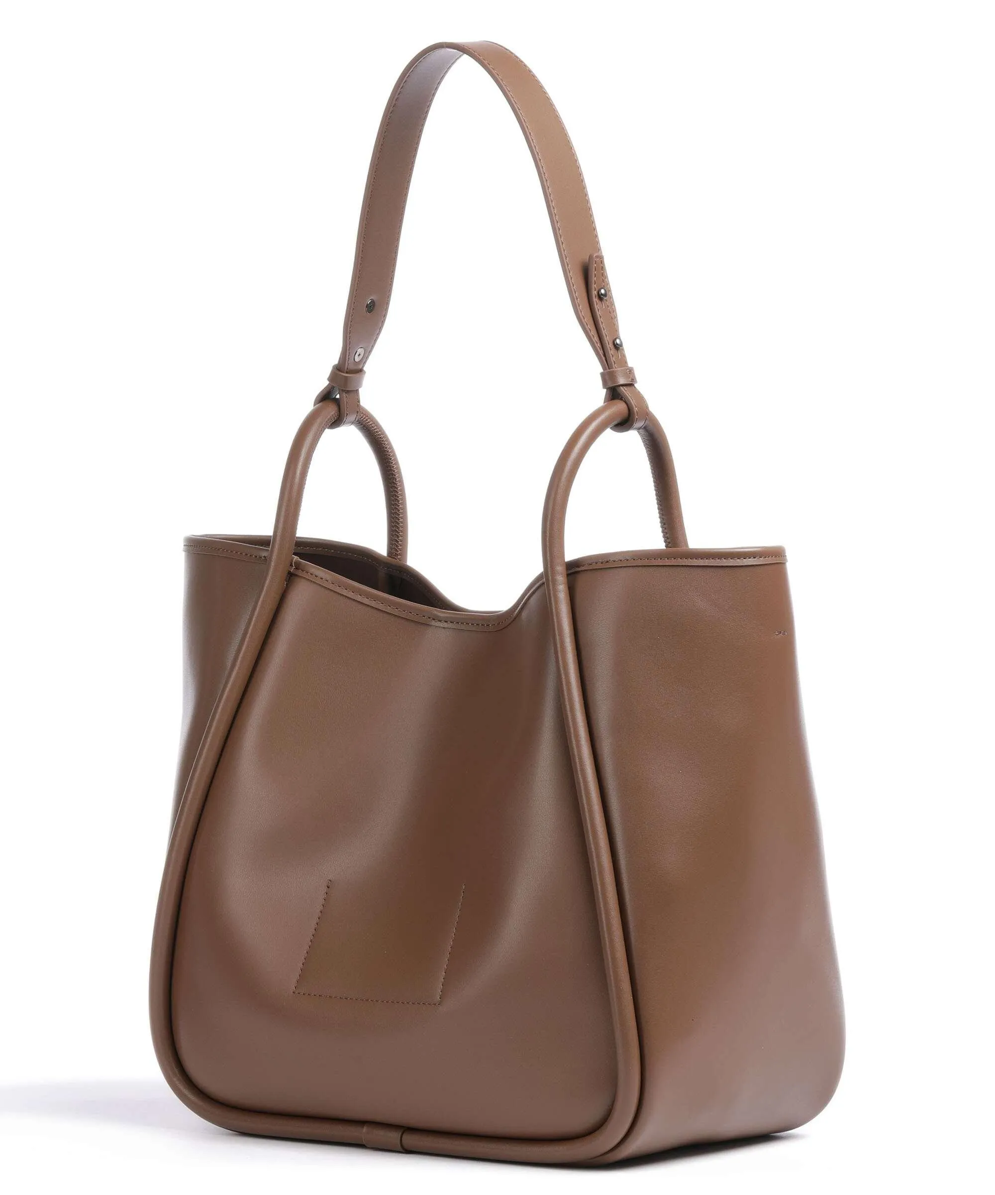  Replay Borsa shopper pelle sintetica marrone  