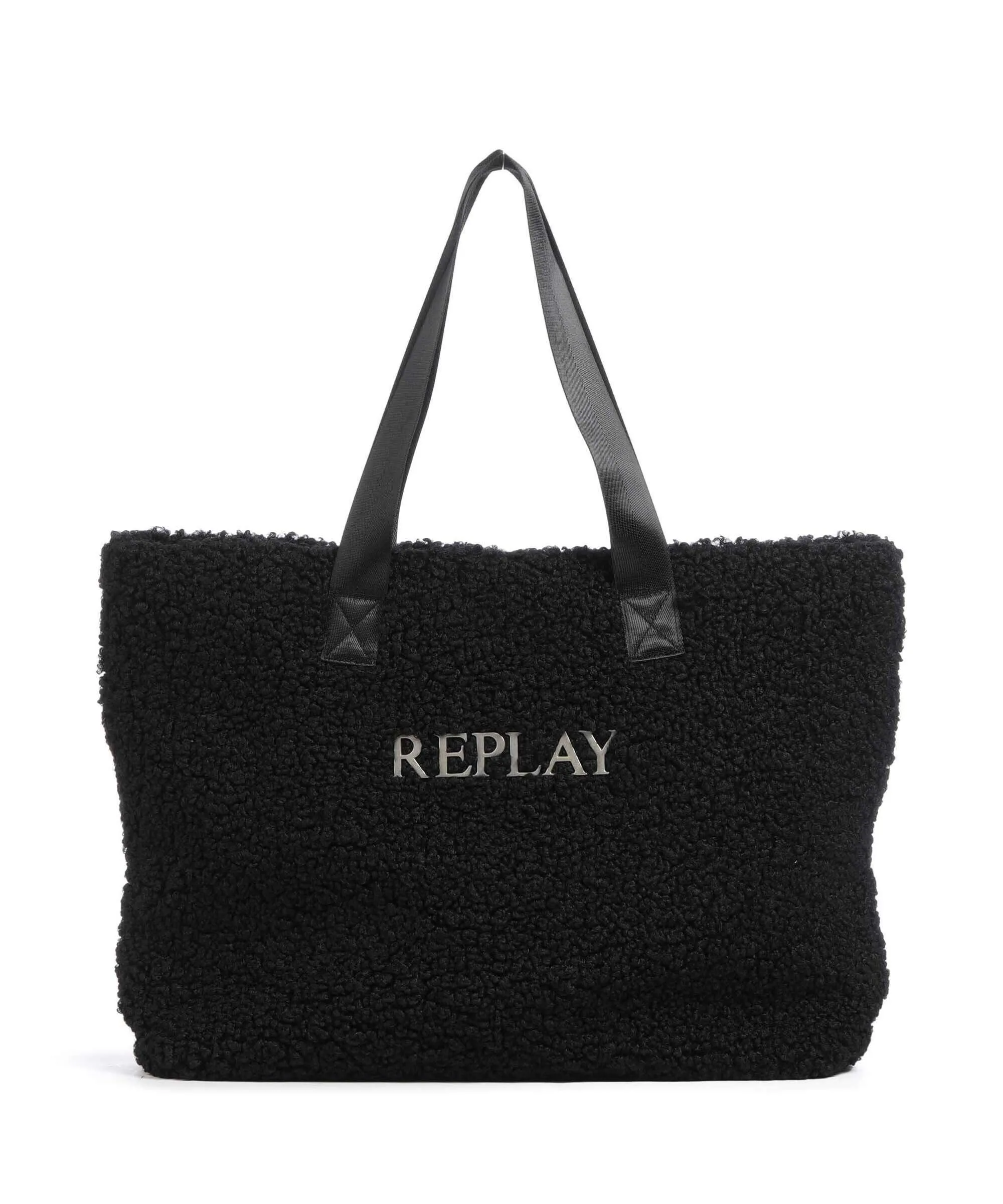  Replay Borsa shopper poliestere nero  