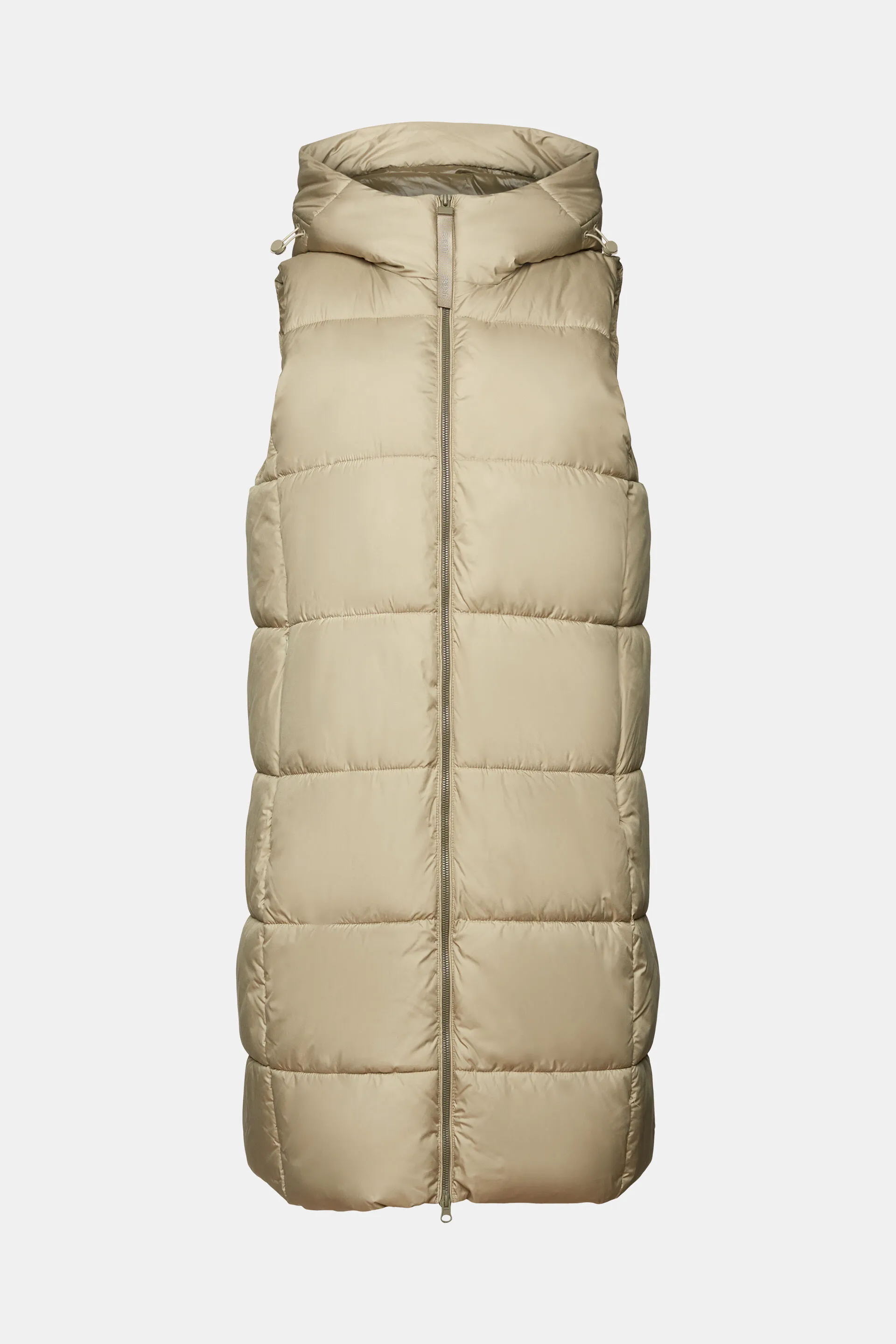 Riciclato: gilet trapuntato lungo