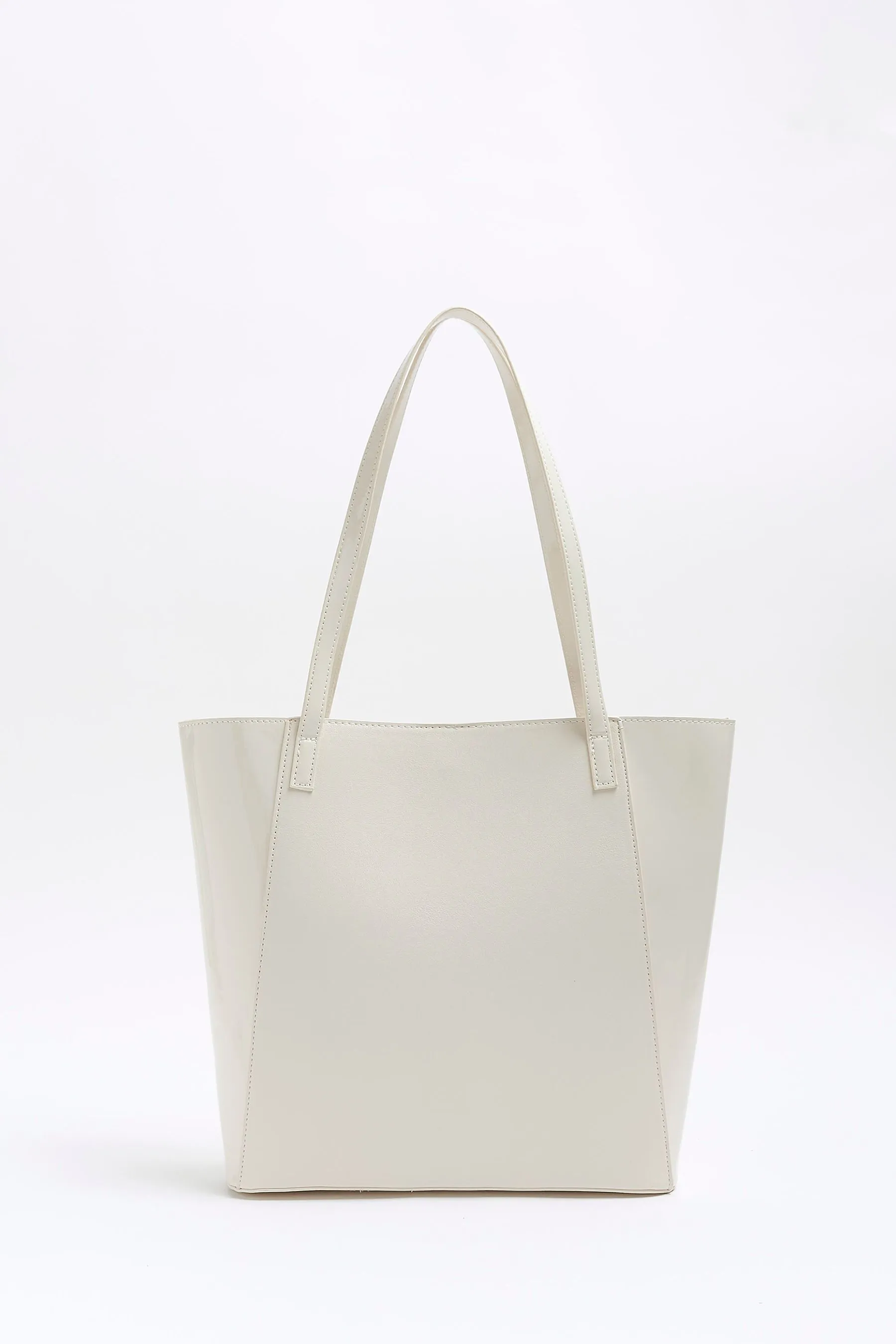 River Island - Borsa shopper da bambina con Fiocco impresso    
