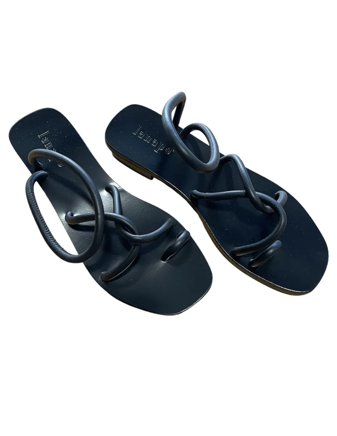 Sandali Lanapo - Monterosso con tacco Nero