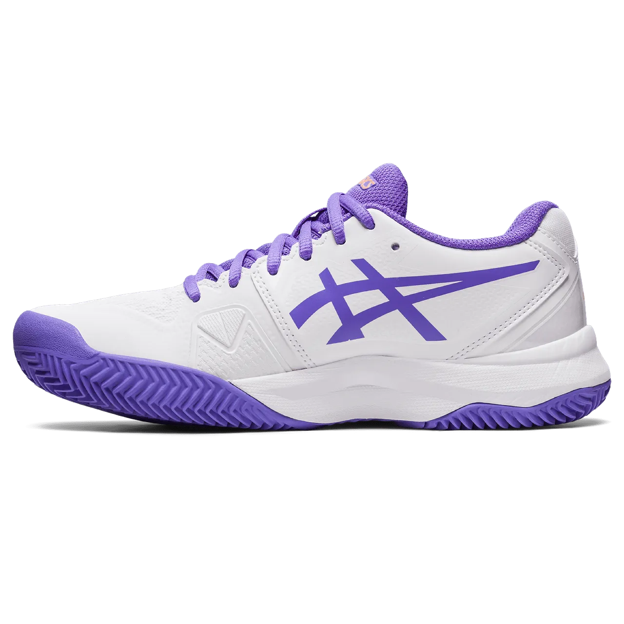 SCARPA DA TENNIS DA DONNA ASICS CHALLENGER 13 CLAY WHITE AMETHYST 1042A165 104