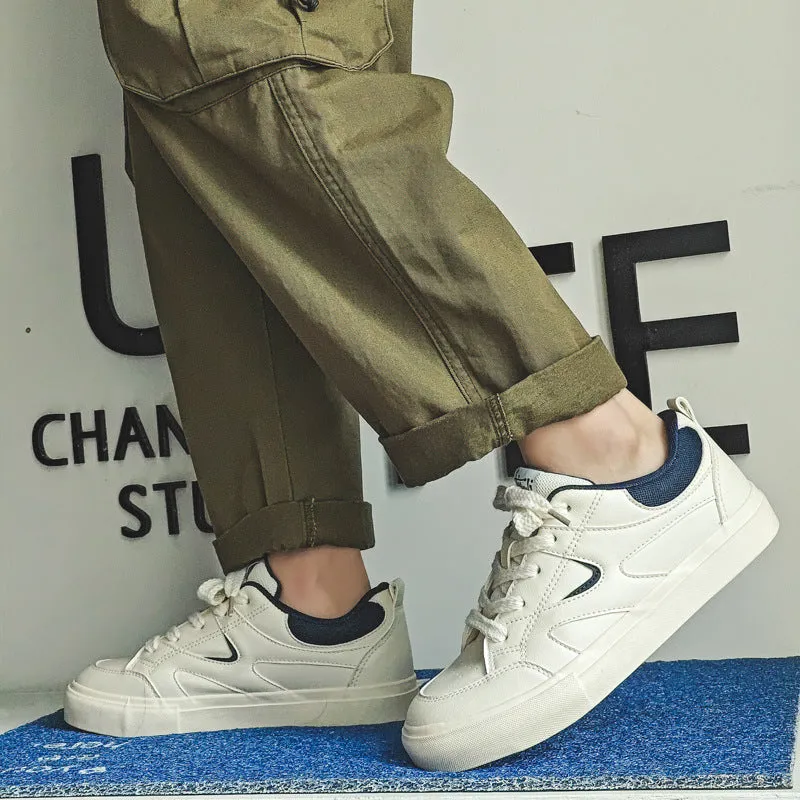 Scarpe da ginnastica da skate casual traspiranti alla moda da uomo