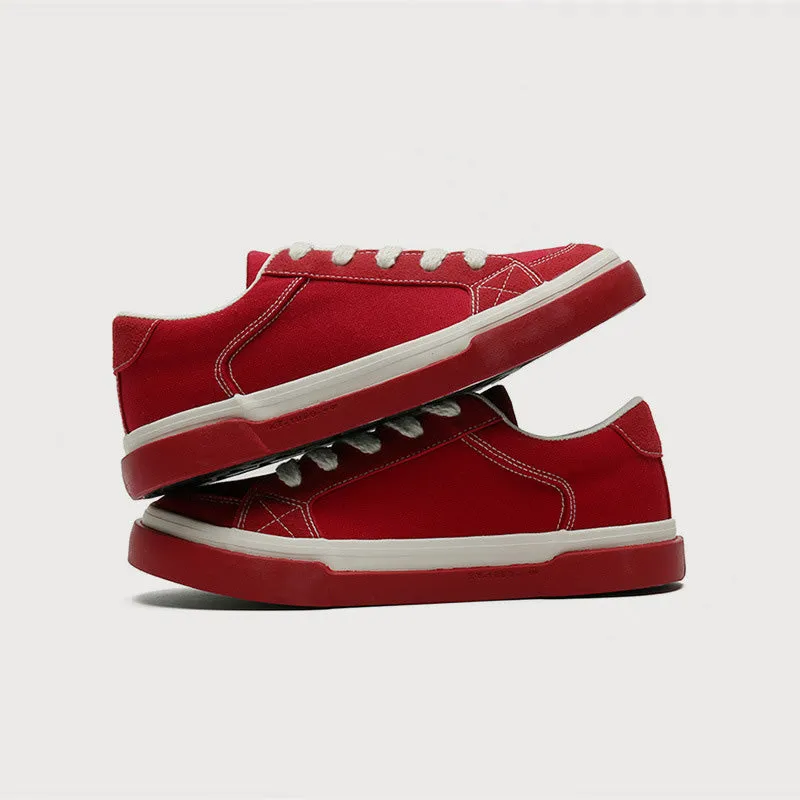 Scarpe da skate in tela traspirante moda uomo
