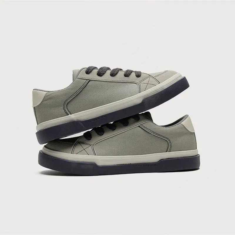 Scarpe da skate in tela traspirante moda uomo