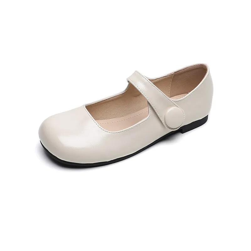 Scarpe Mary Jane casual morbide e lucide da donna