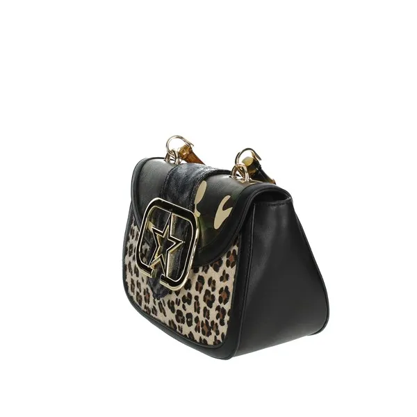 SHOP ART  BORSA A MANO SAAF220060 NERO/BEIGE