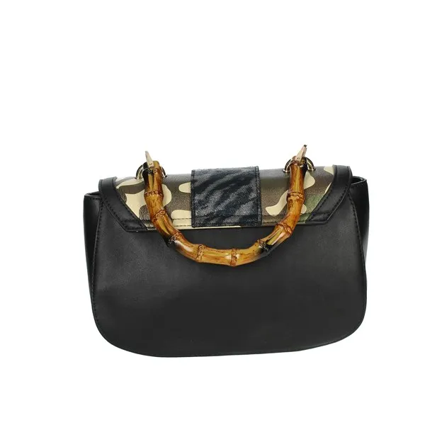 SHOP ART  BORSA A MANO SAAF220060 NERO/BEIGE