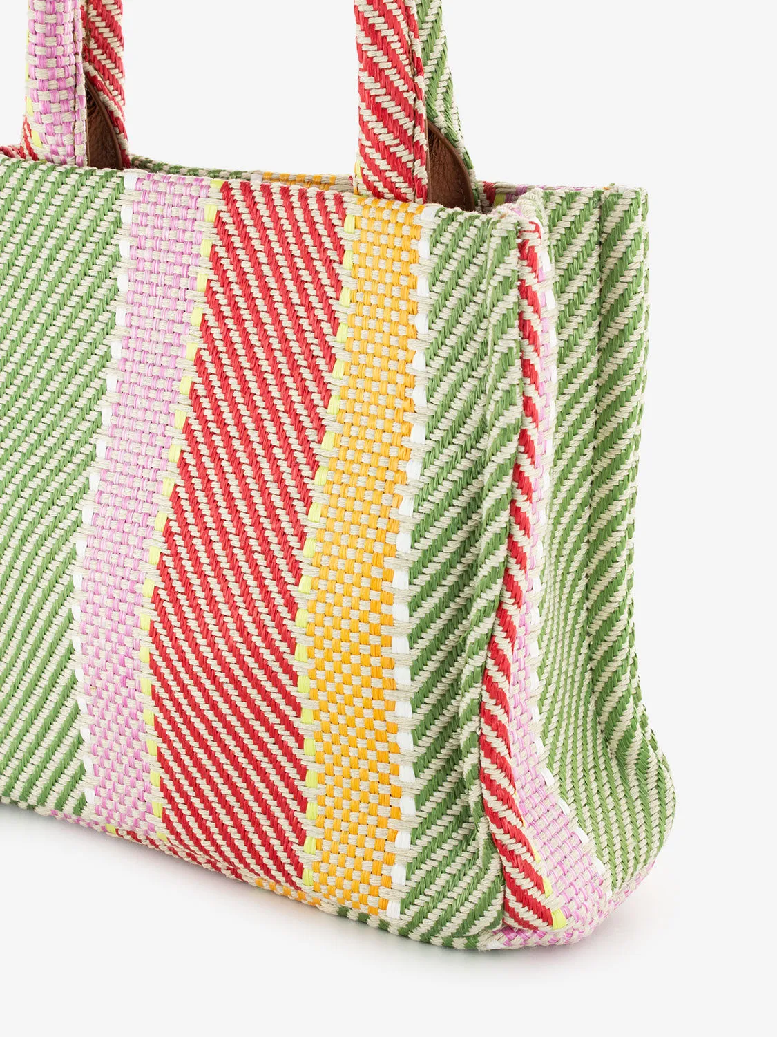 Shopper Procida small pastello multicolor