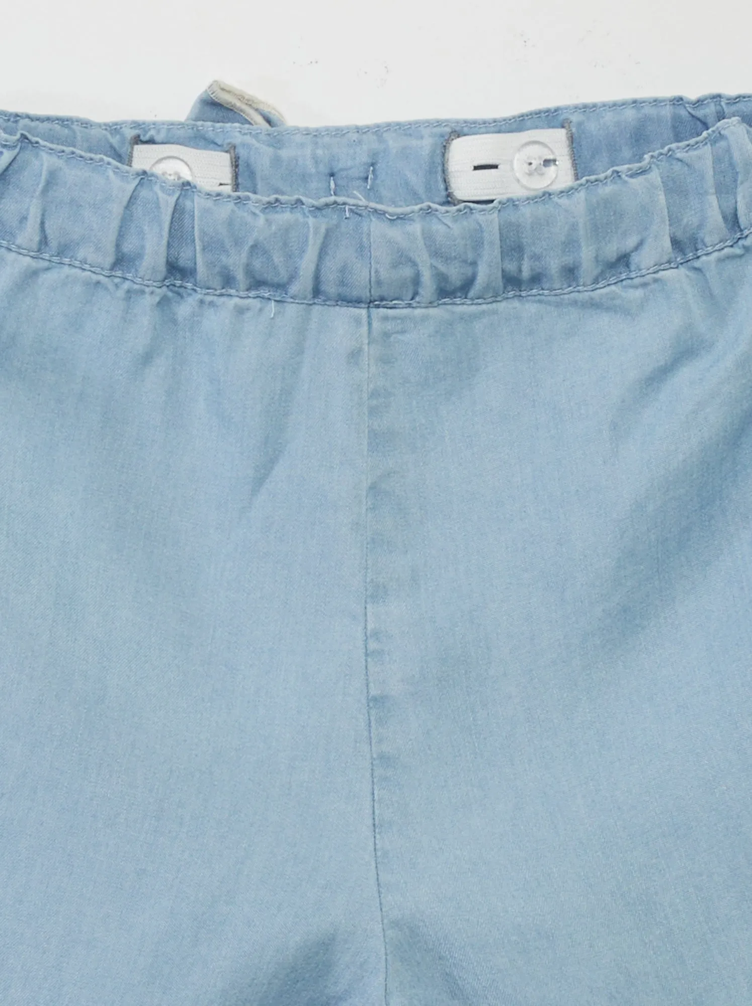 Shorts con fiocco fantasia - BLU