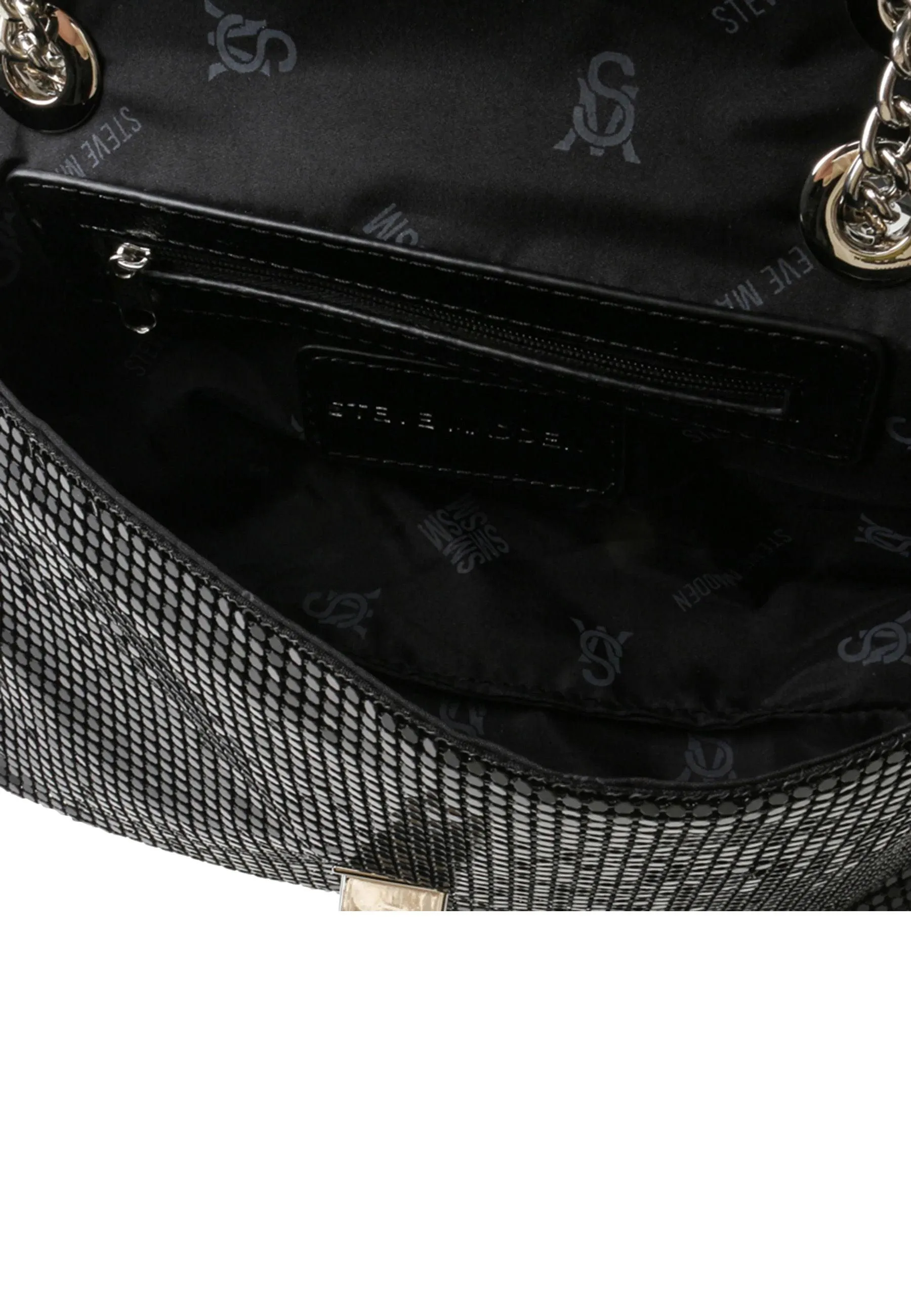 STEVE MADDEN Borsa Tracolla Strass Black BEUROPA