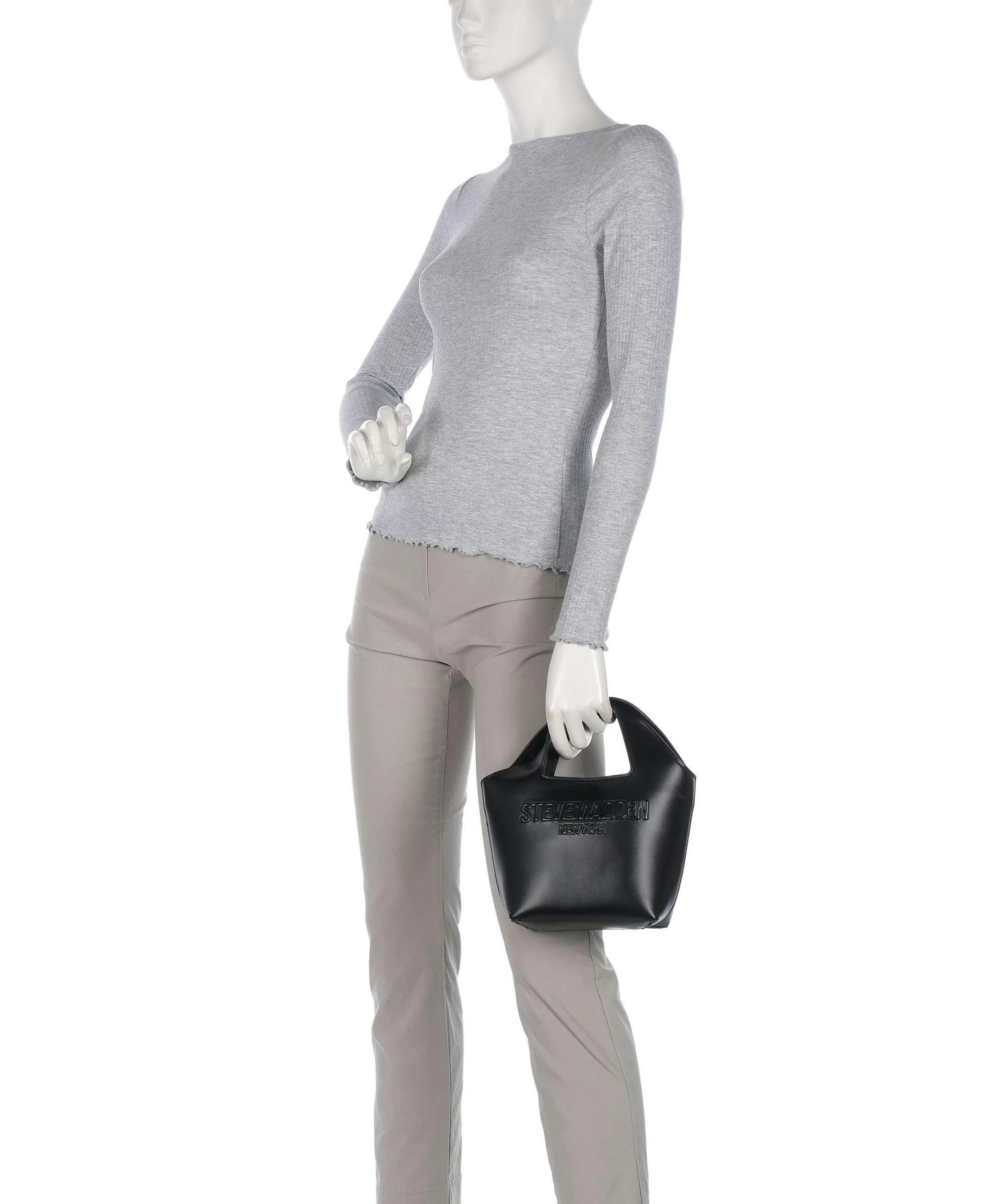  Steve Madden BVEENA Borsa a mano poliuretano nero  