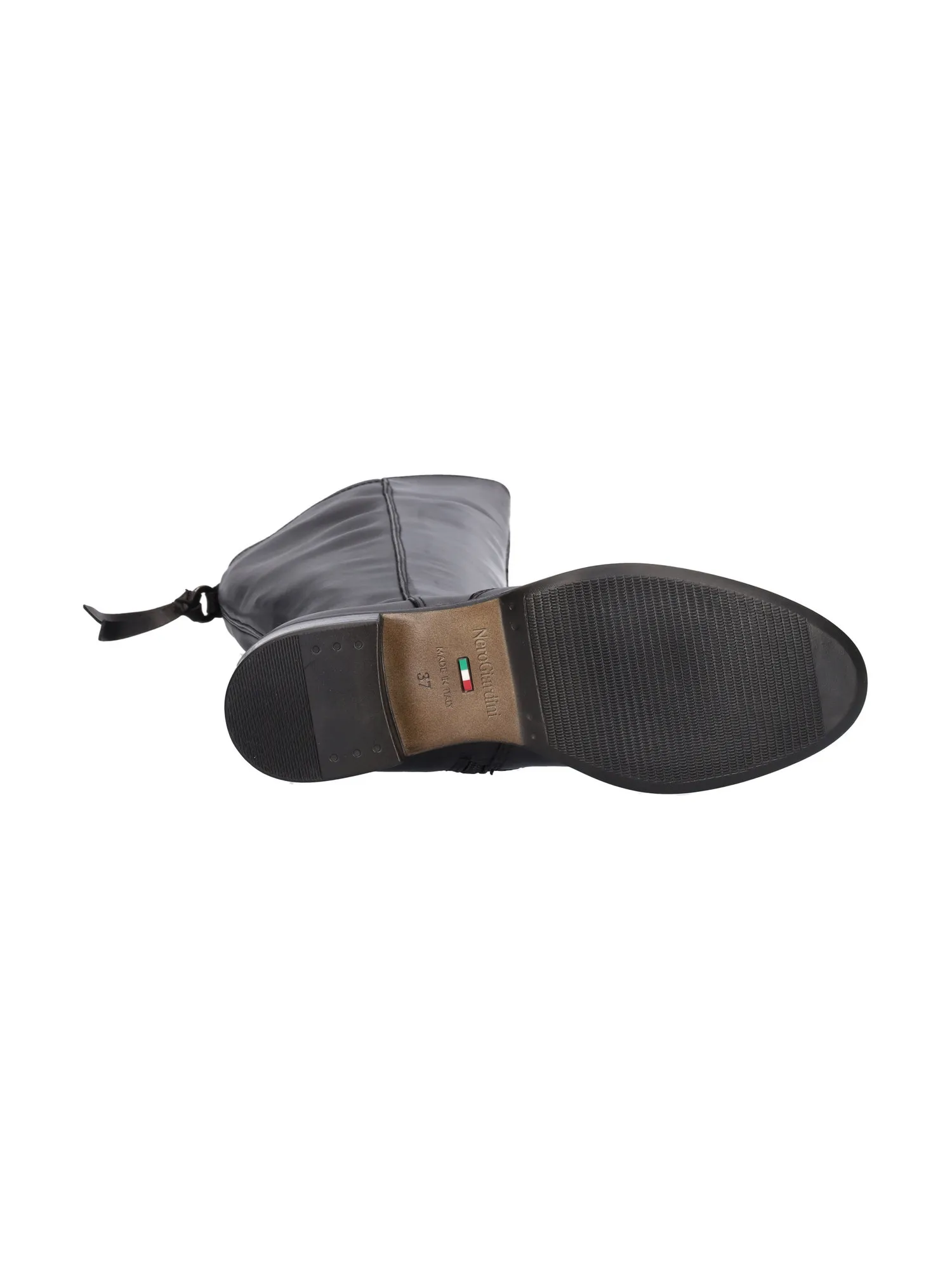 Stivale tacco basso Nero Giardini da donna nero