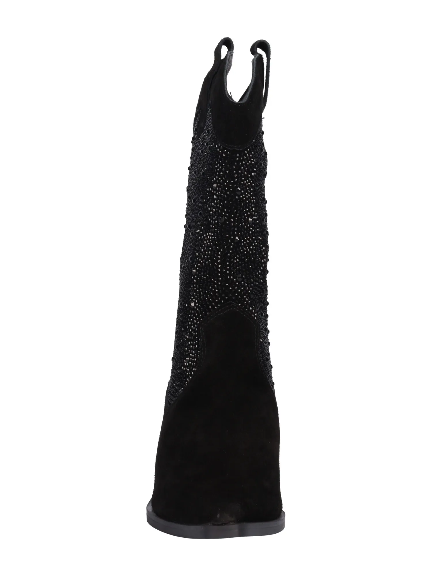 Stivale tacco largo Alma Blue da donna nero