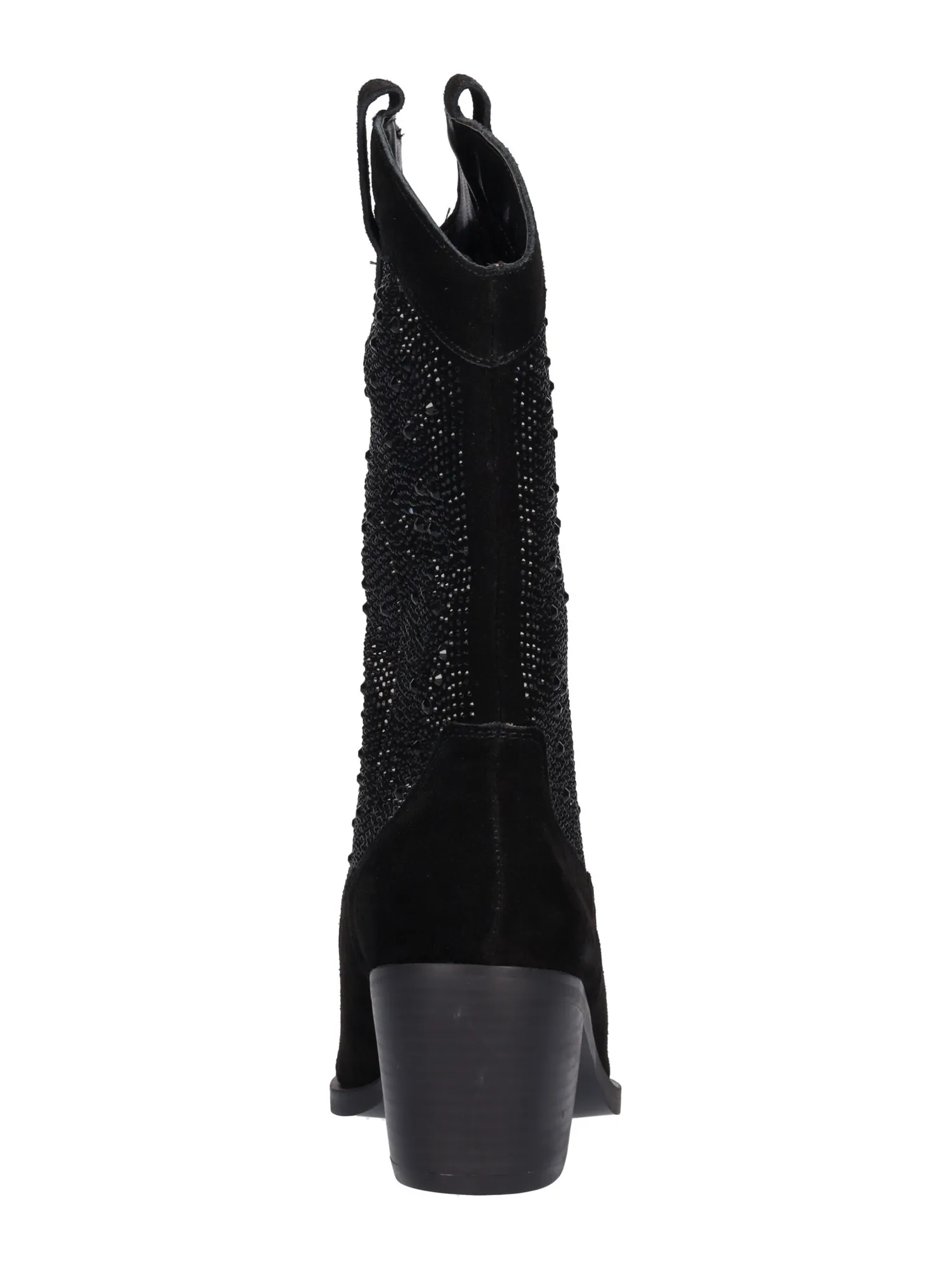 Stivale tacco largo Alma Blue da donna nero