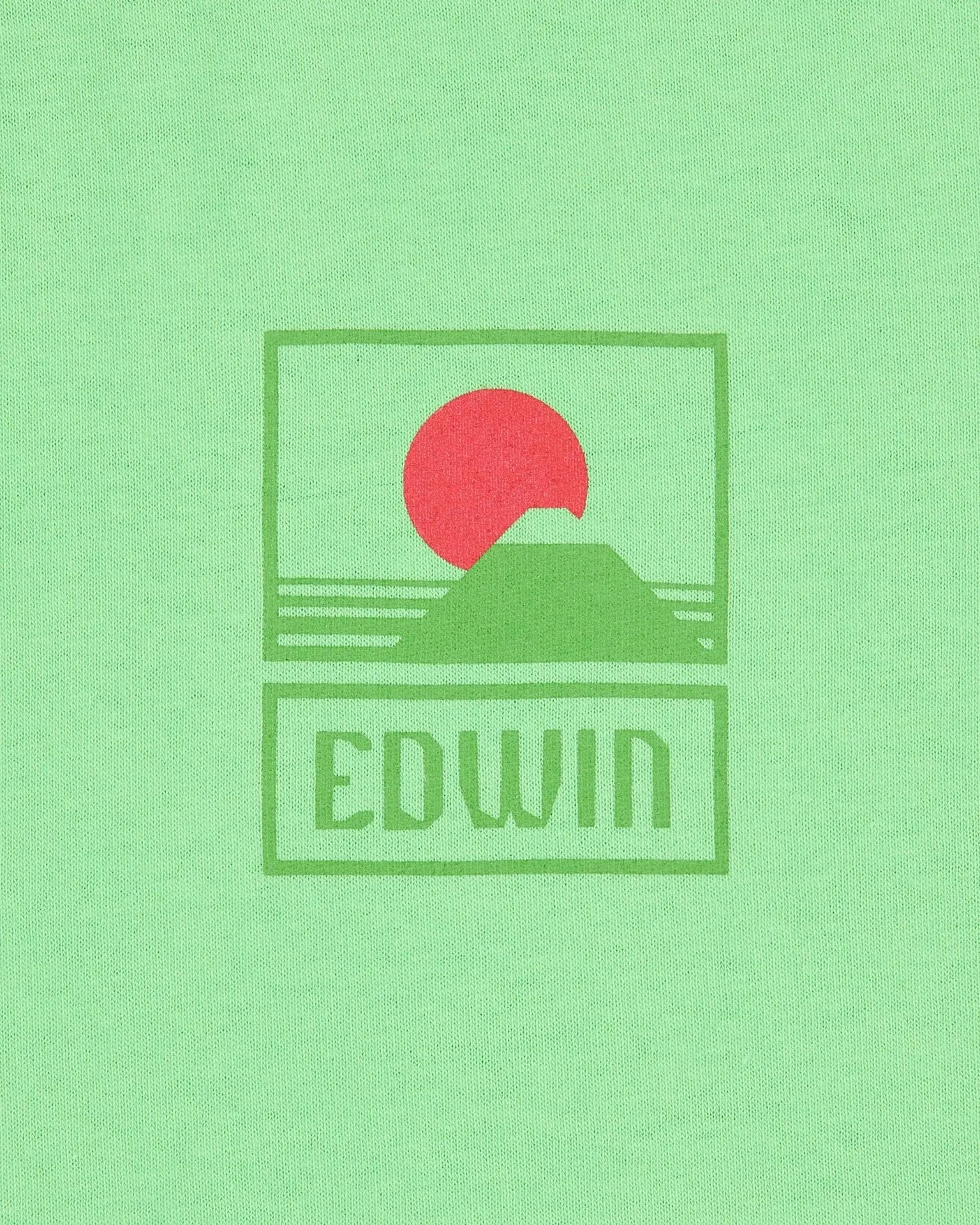 Sunset On Mt Fuji Ts Summer Green