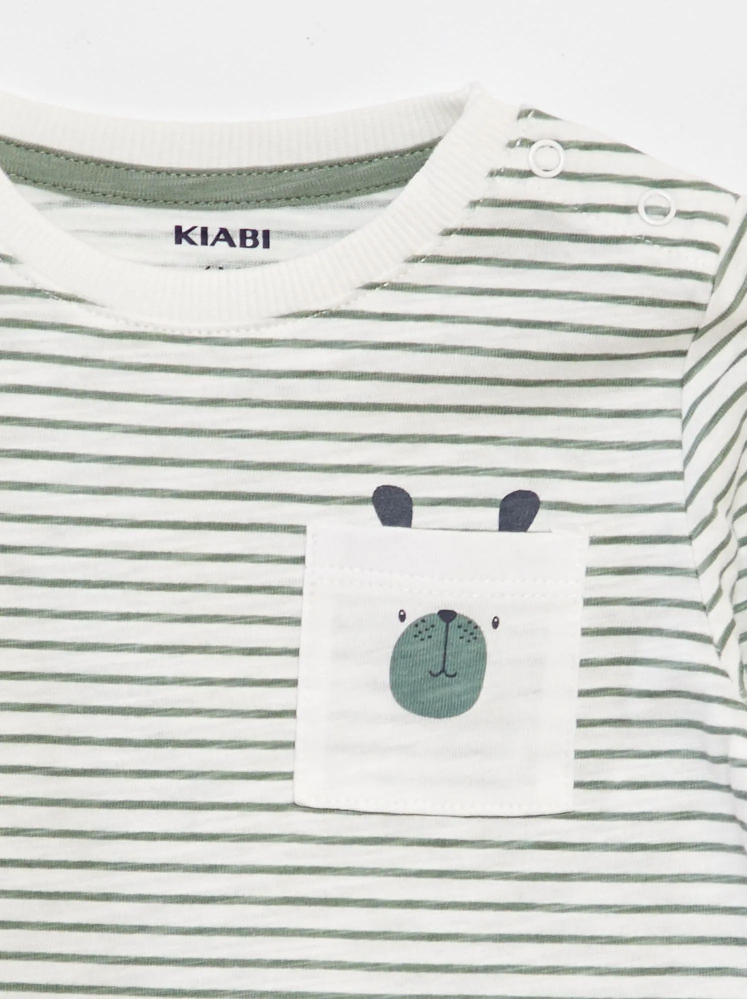 T-shirt a maniche lunghe stampata - BIANCO