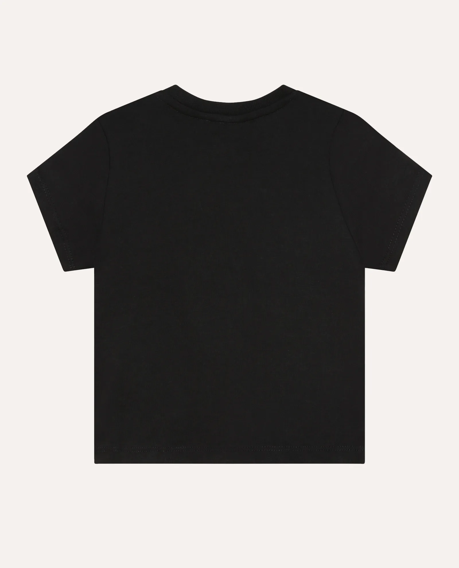 T-shirt nera per bambini di Boss con logo